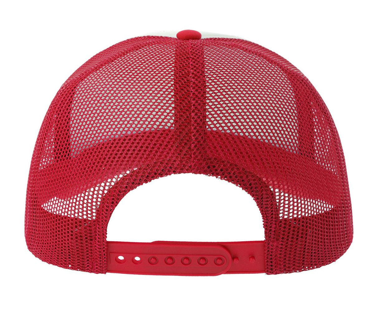 Casquette Style Rappeur - White/red