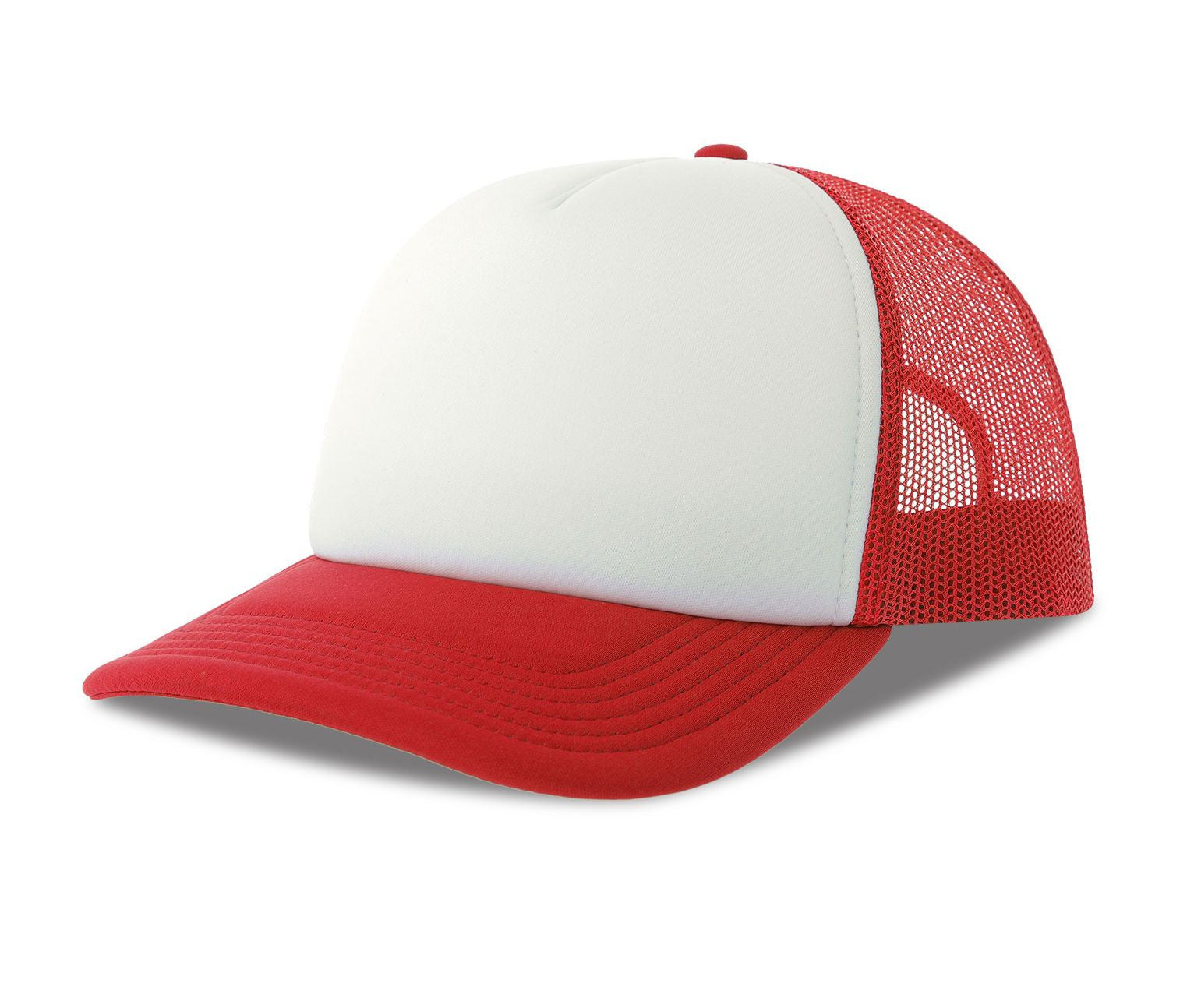 Casquette Style Rappeur - White/red