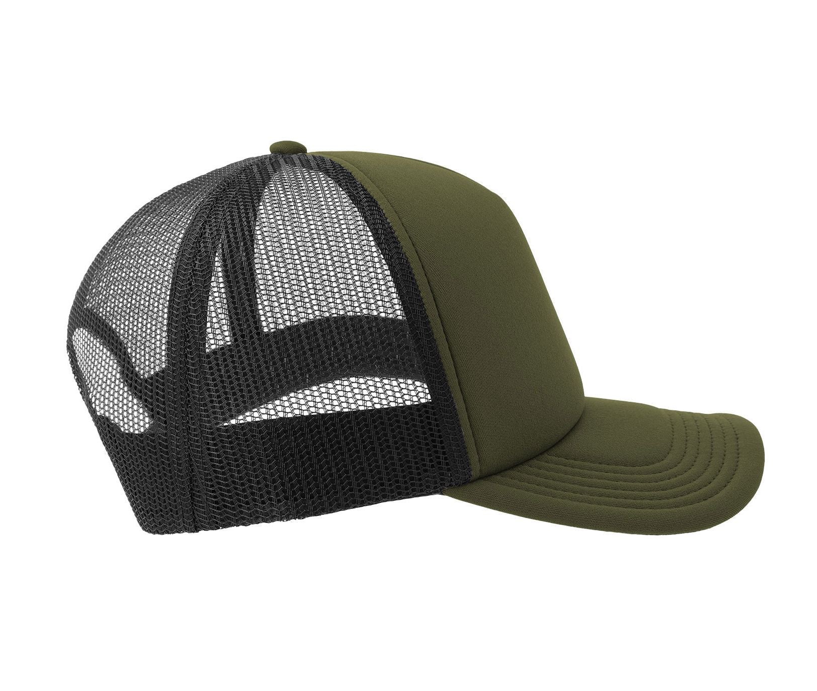 Casquette Style Rappeur - Olive/black