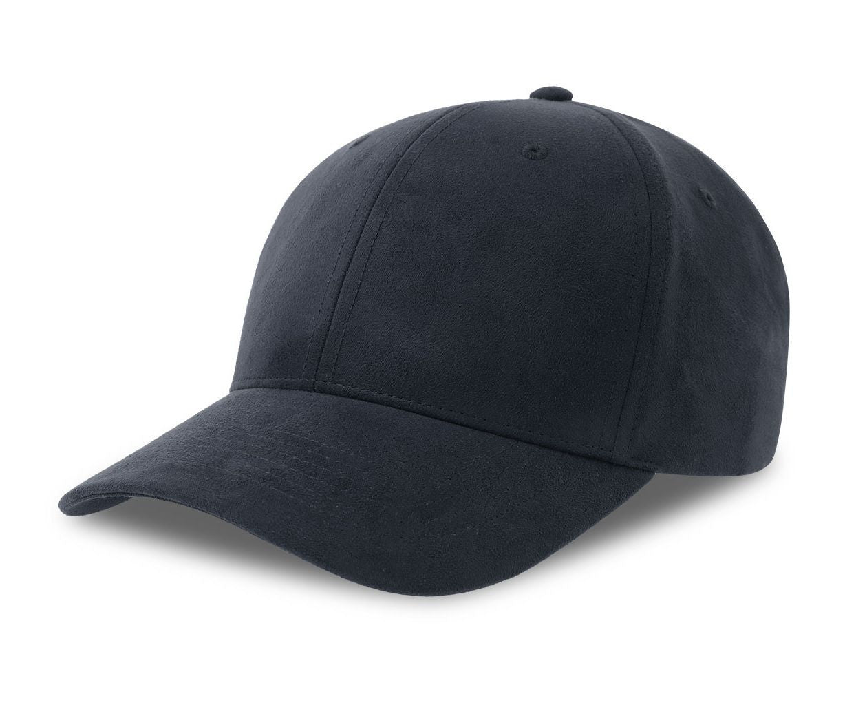 Casquette 6 Pans en Suédine - Navy