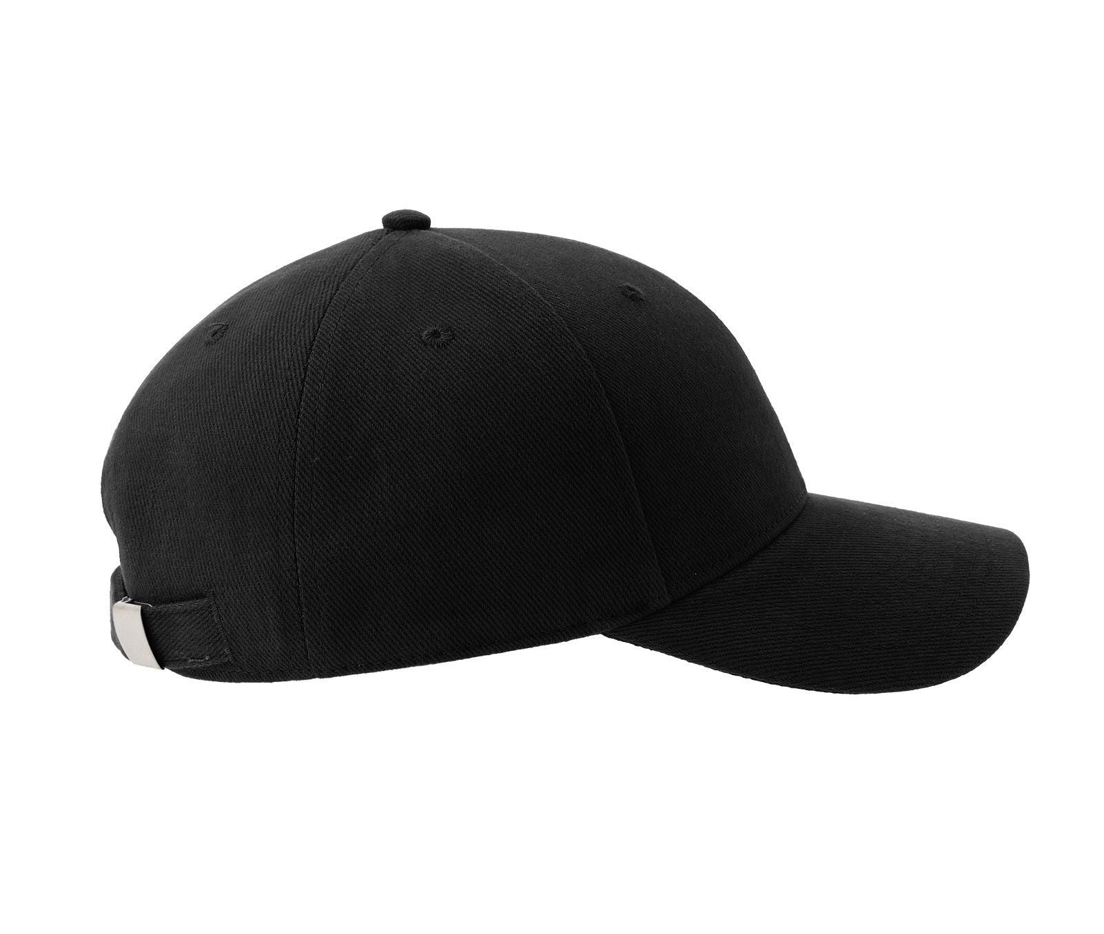 Casquette 6 Pans - Black
