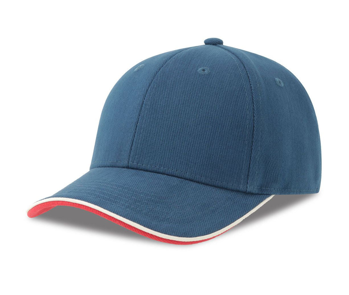 Casquette 6 Pans Contrastée - Royal