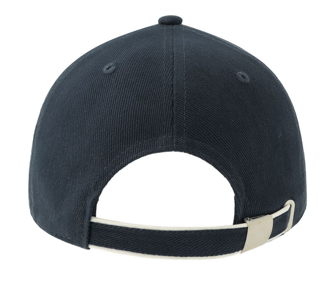 Casquette 6 Pans Contrastée - Navy