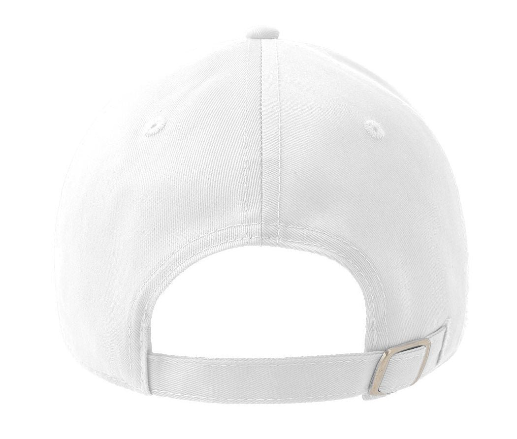 Casquette 6 Pans Visière Sandwich - White