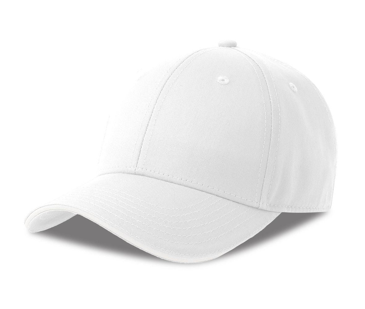 Casquette 6 Pans Visière Sandwich - White