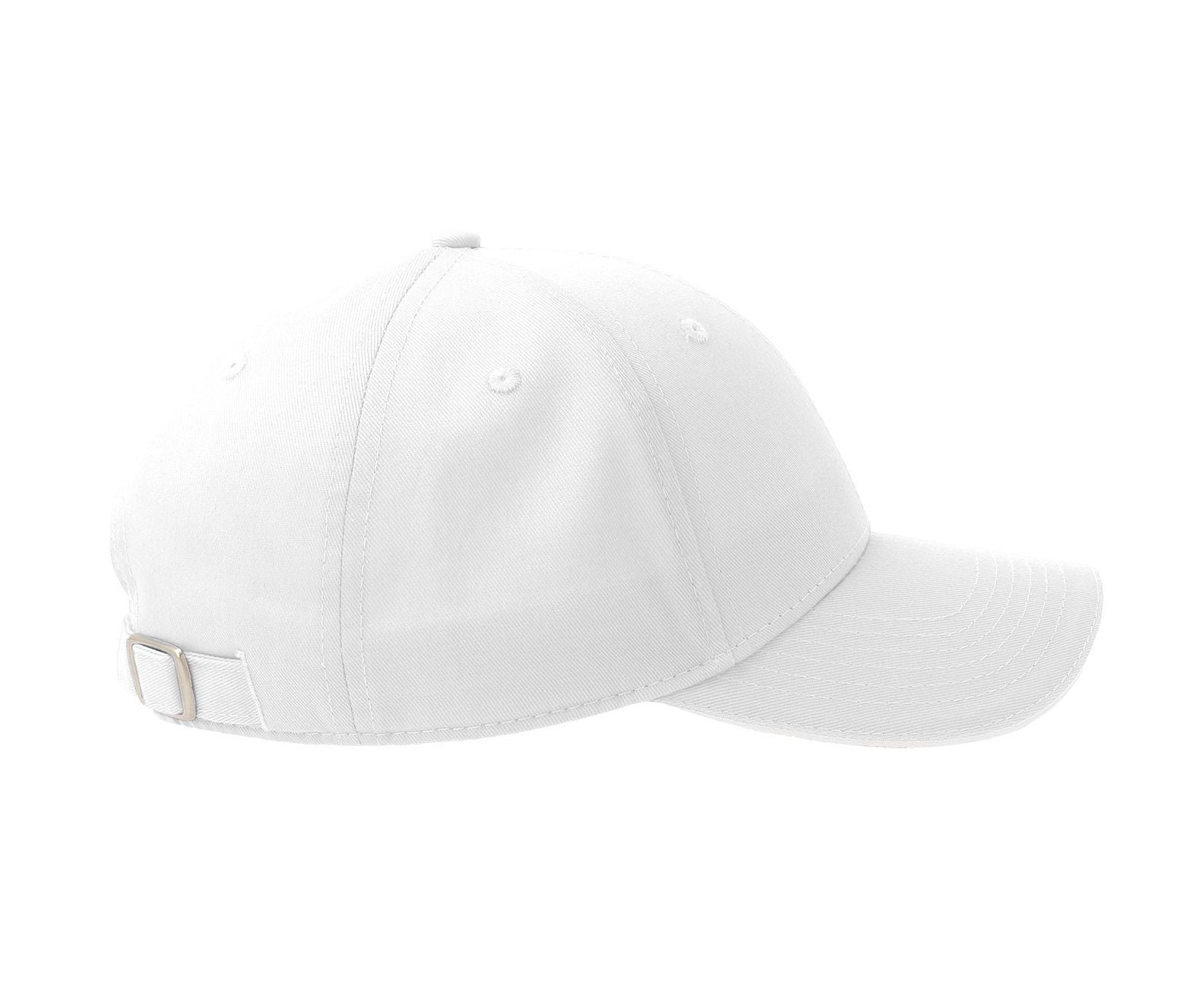 Casquette 6 Pans Visière Sandwich - White