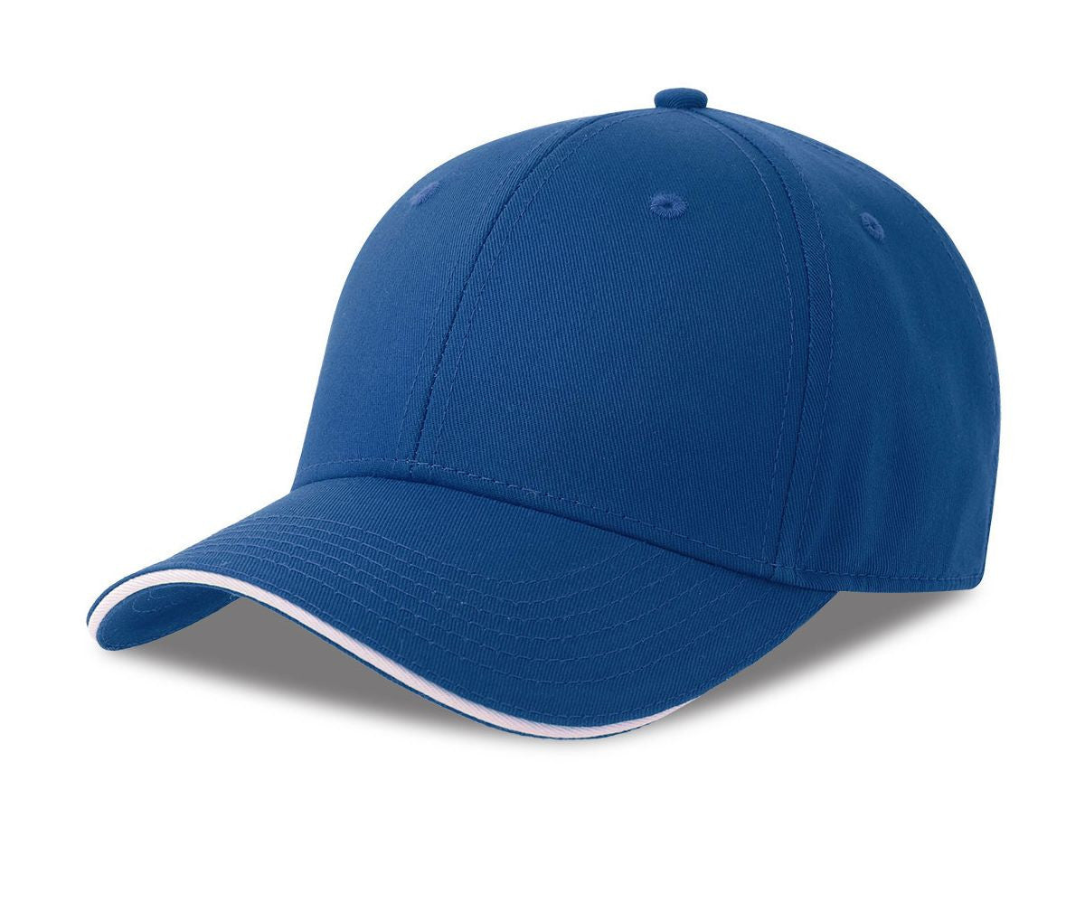 Casquette 6 Pans Visière Sandwich - Royal