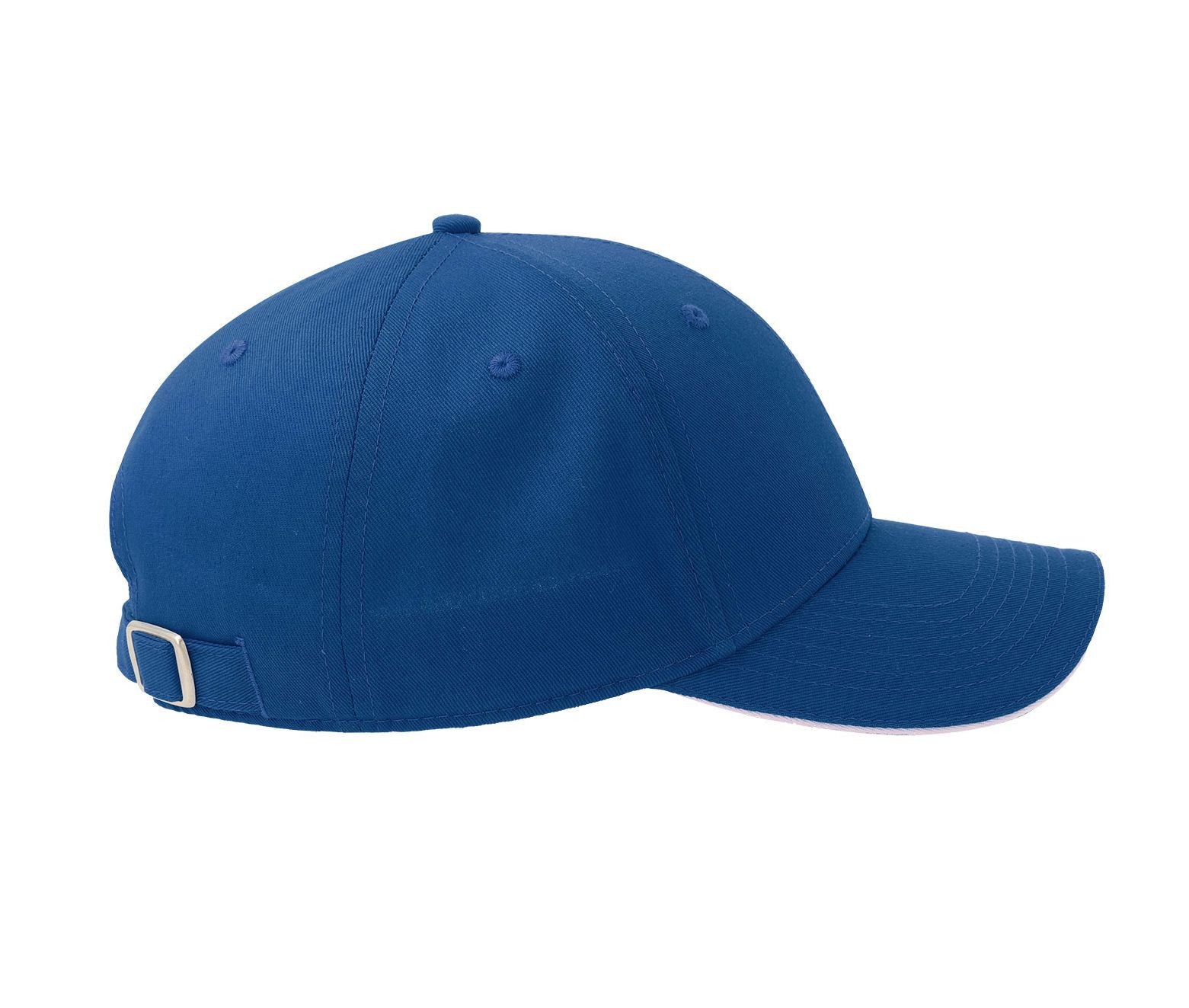 Casquette 6 Pans Visière Sandwich - Royal