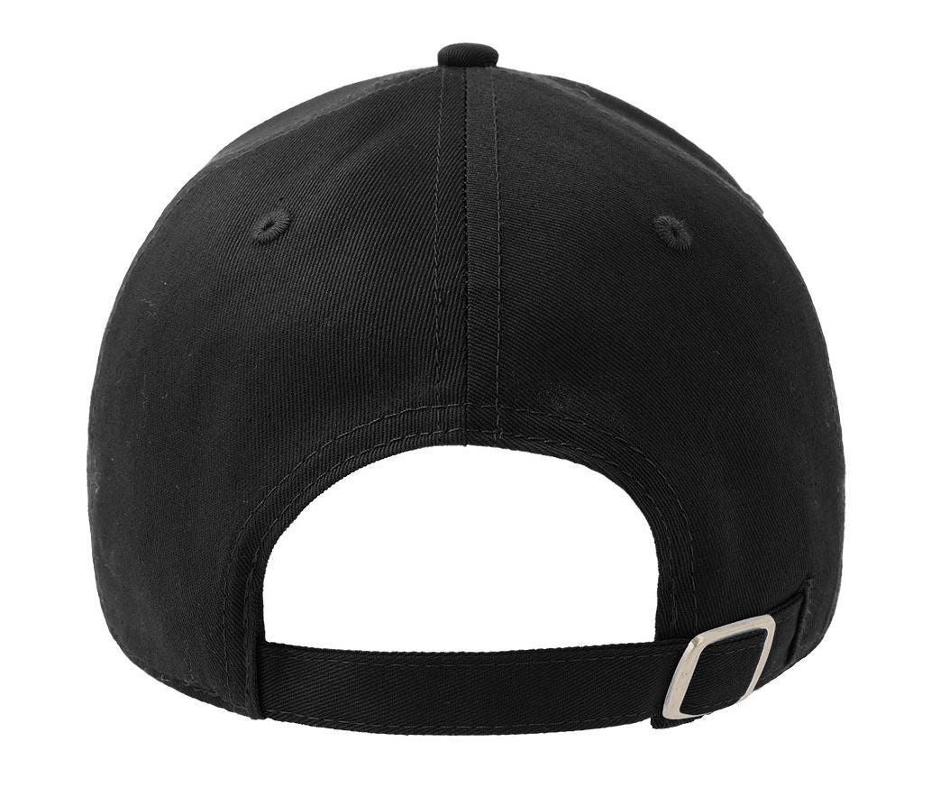 Casquette 6 Pans Visière Sandwich - Black