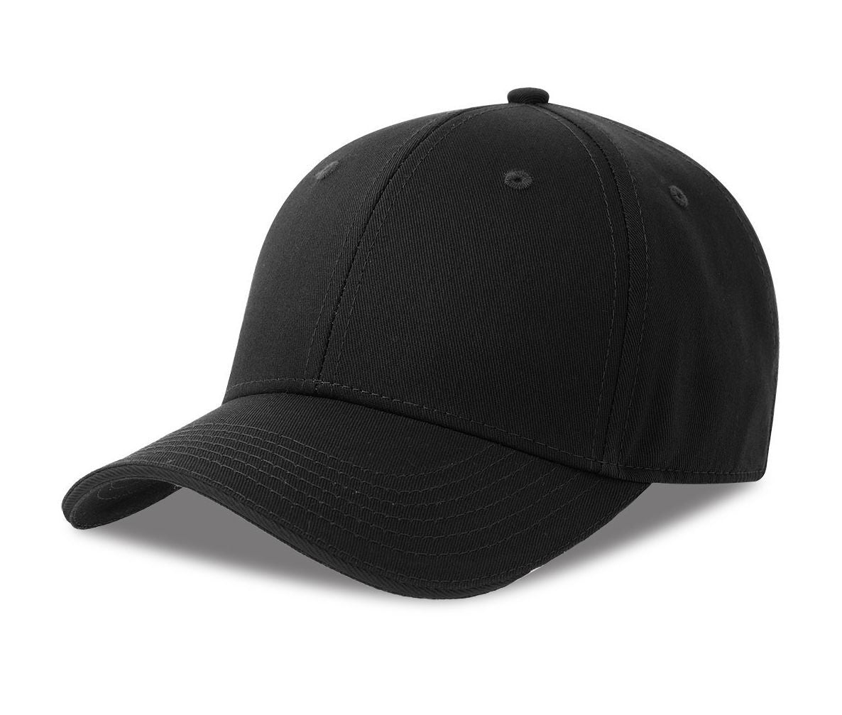 Casquette 6 Pans Visière Sandwich - Black/black