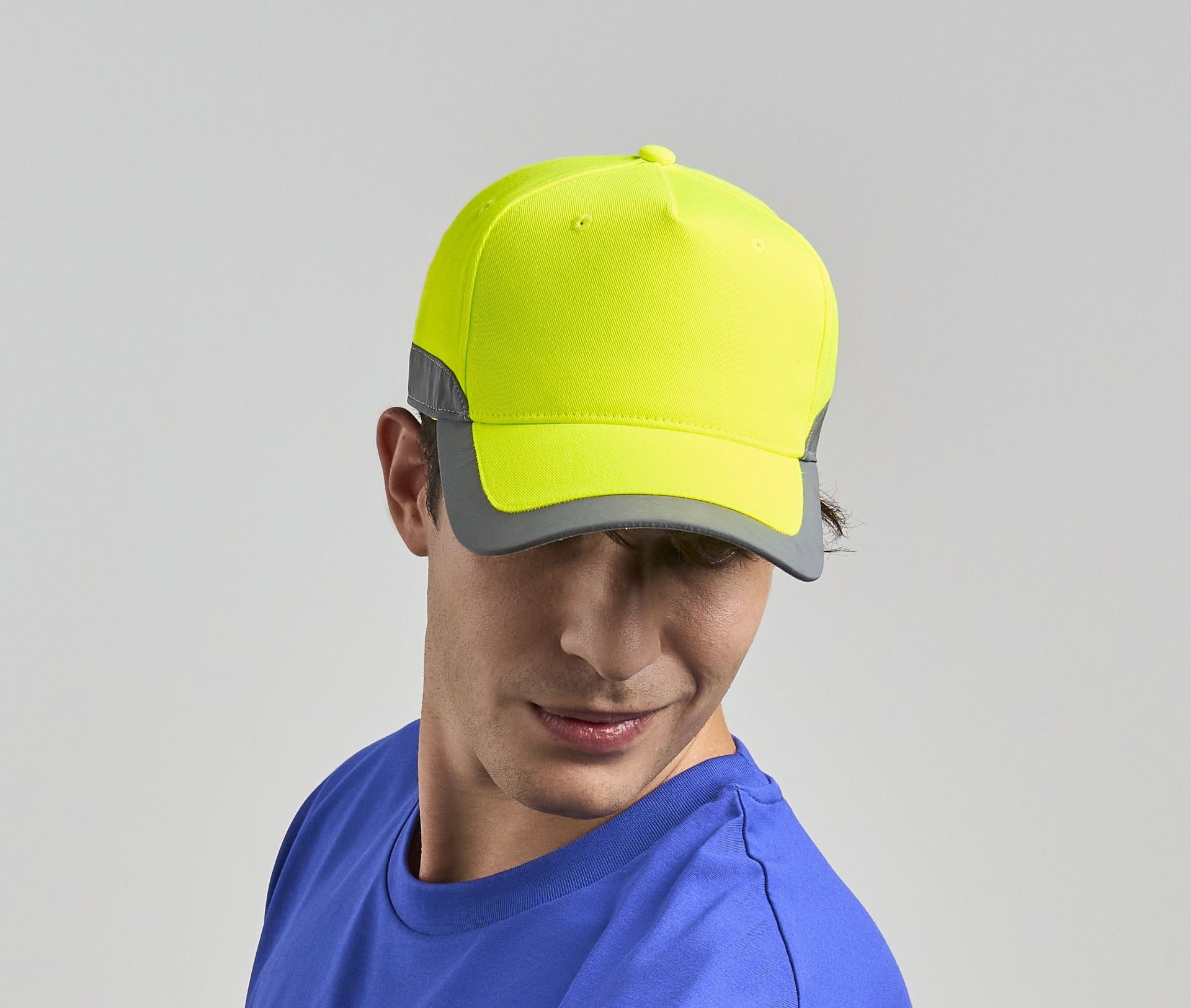 Casquette 5 pans visibilité augmentée