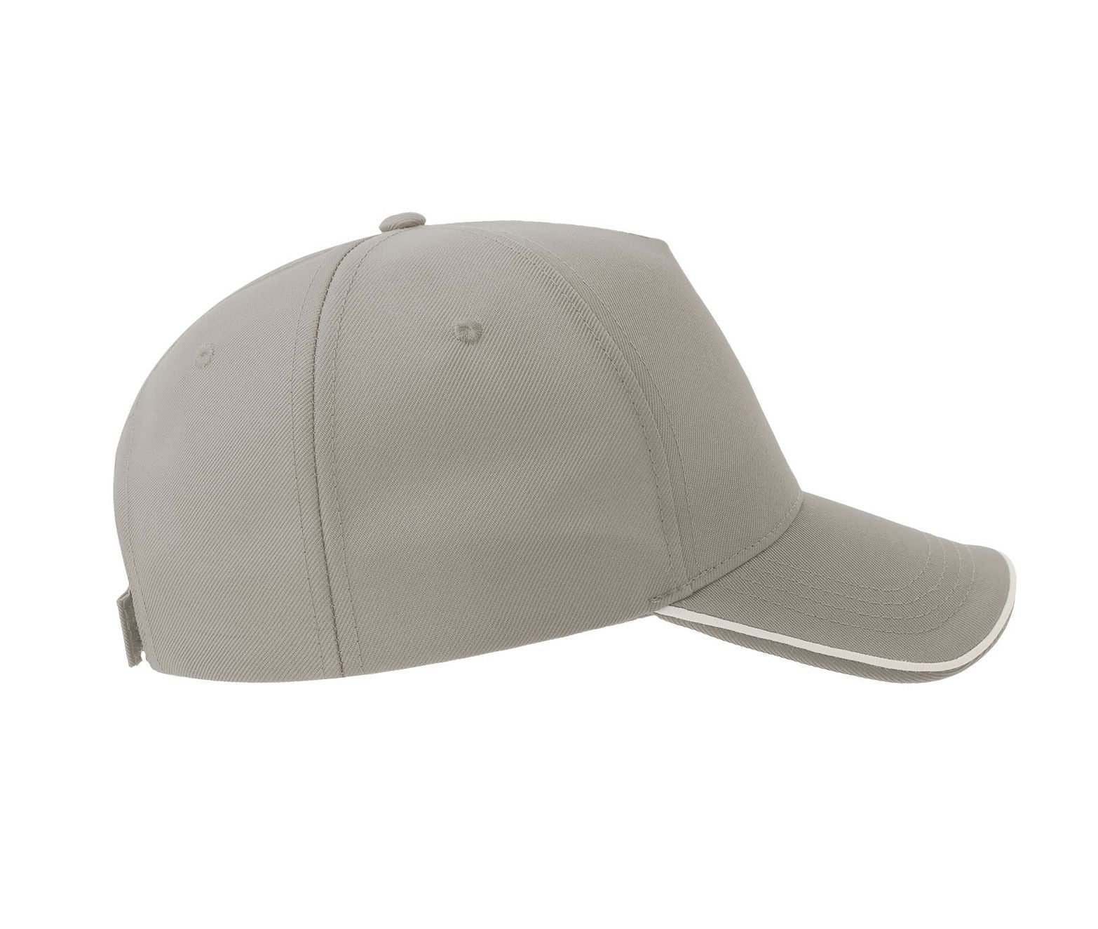 Casquette Baseball 5 Pans - Grey/white