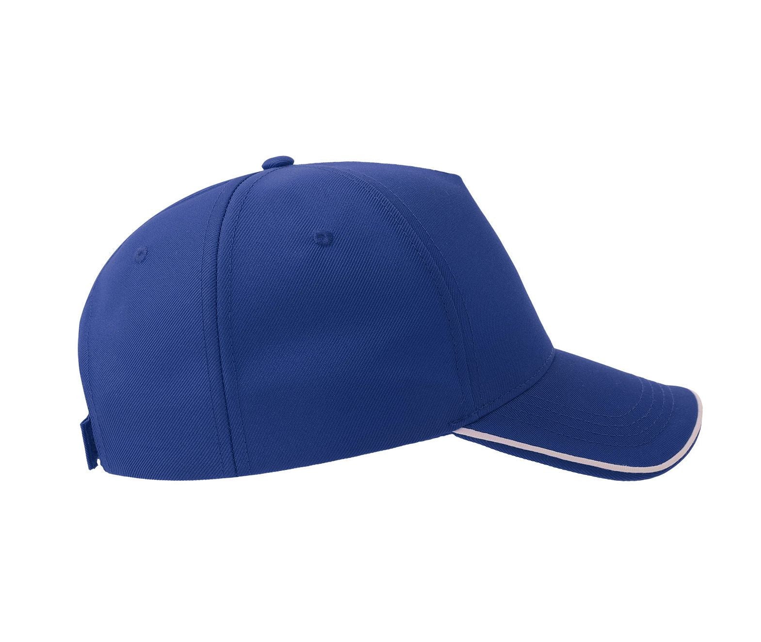 Casquette Baseball 5 Pans - Royal/white