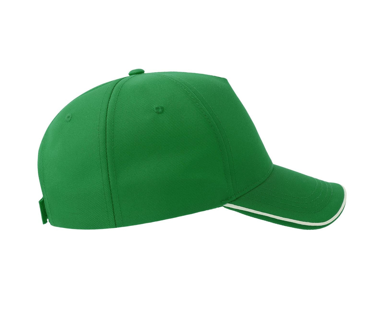 Casquette Baseball 5 Pans - Green/white