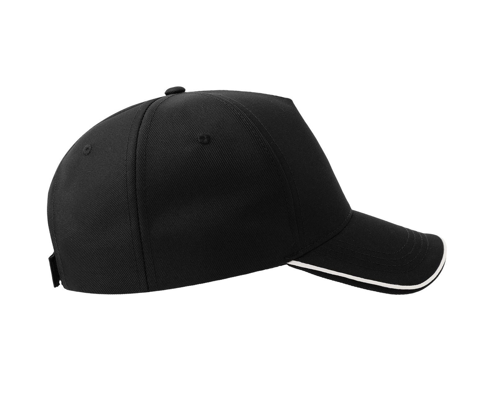 Casquette Baseball 5 Pans - Black/white