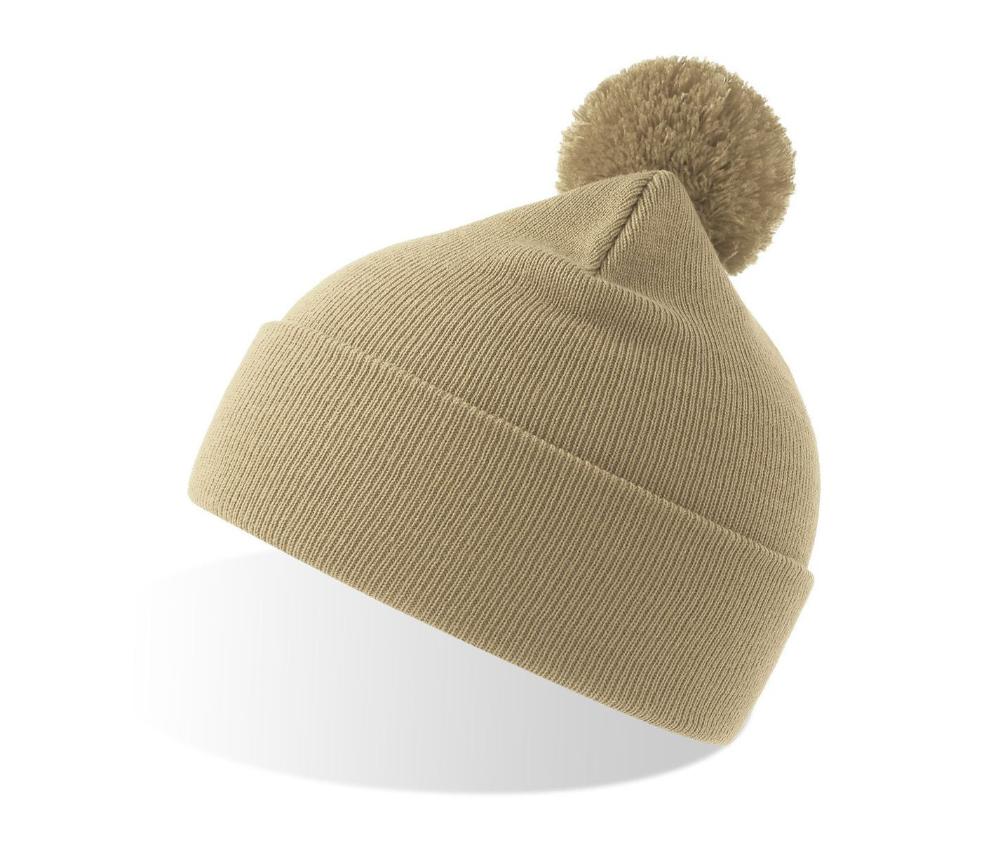 Bonnet Pompon - Beige