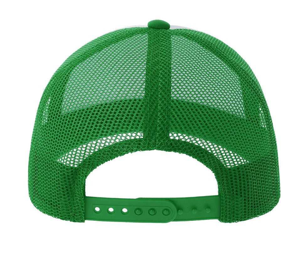 Casquette Enfant Style Rappeur - White/green