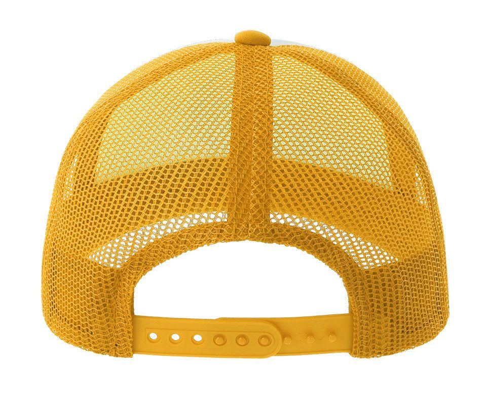 Casquette Enfant Style Rappeur - White/yellow
