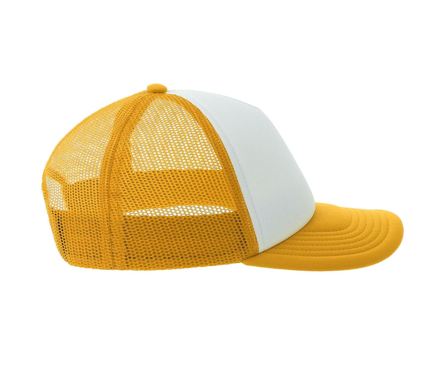 Casquette Enfant Style Rappeur - White/yellow