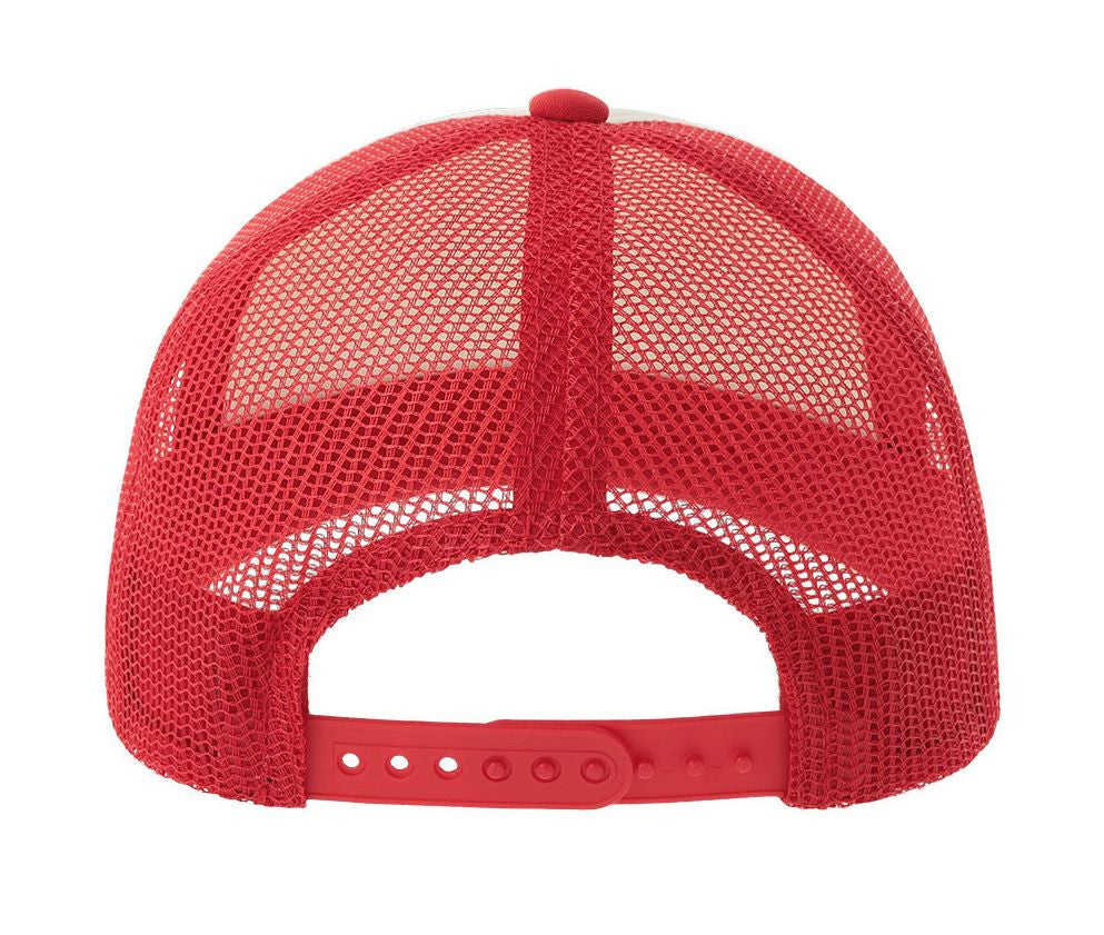 Casquette Enfant Style Rappeur - White/red