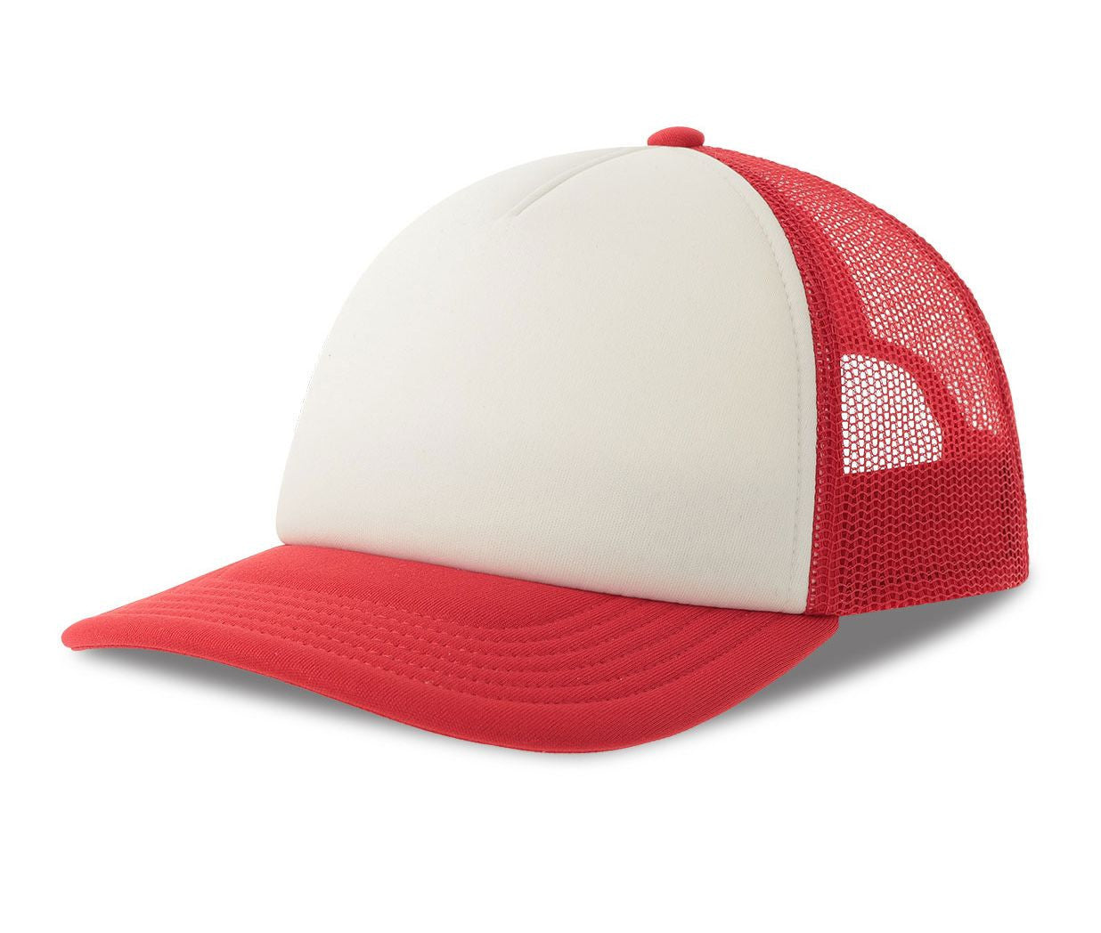 Casquette Enfant Style Rappeur - White/red