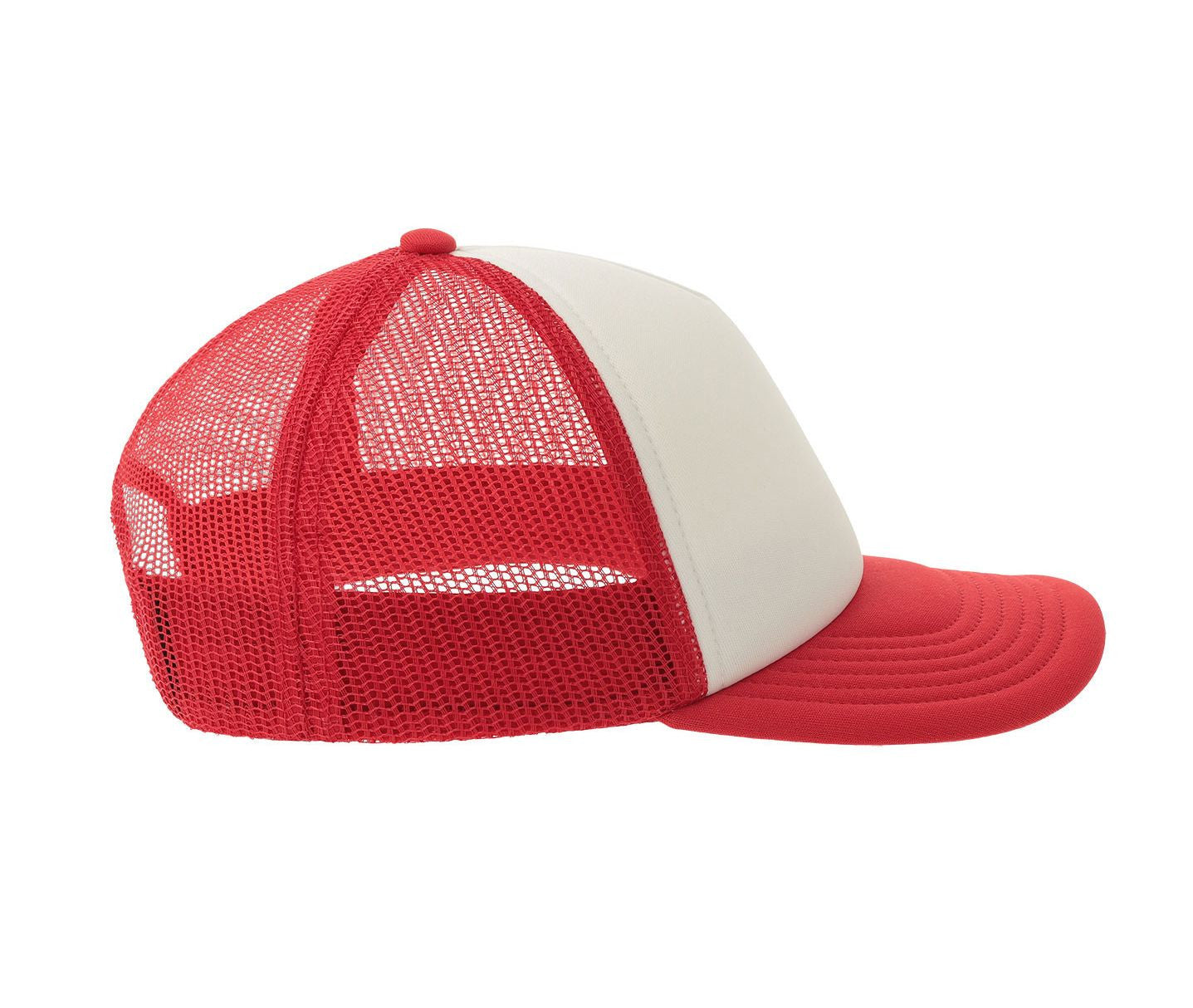 Casquette Enfant Style Rappeur - White/red