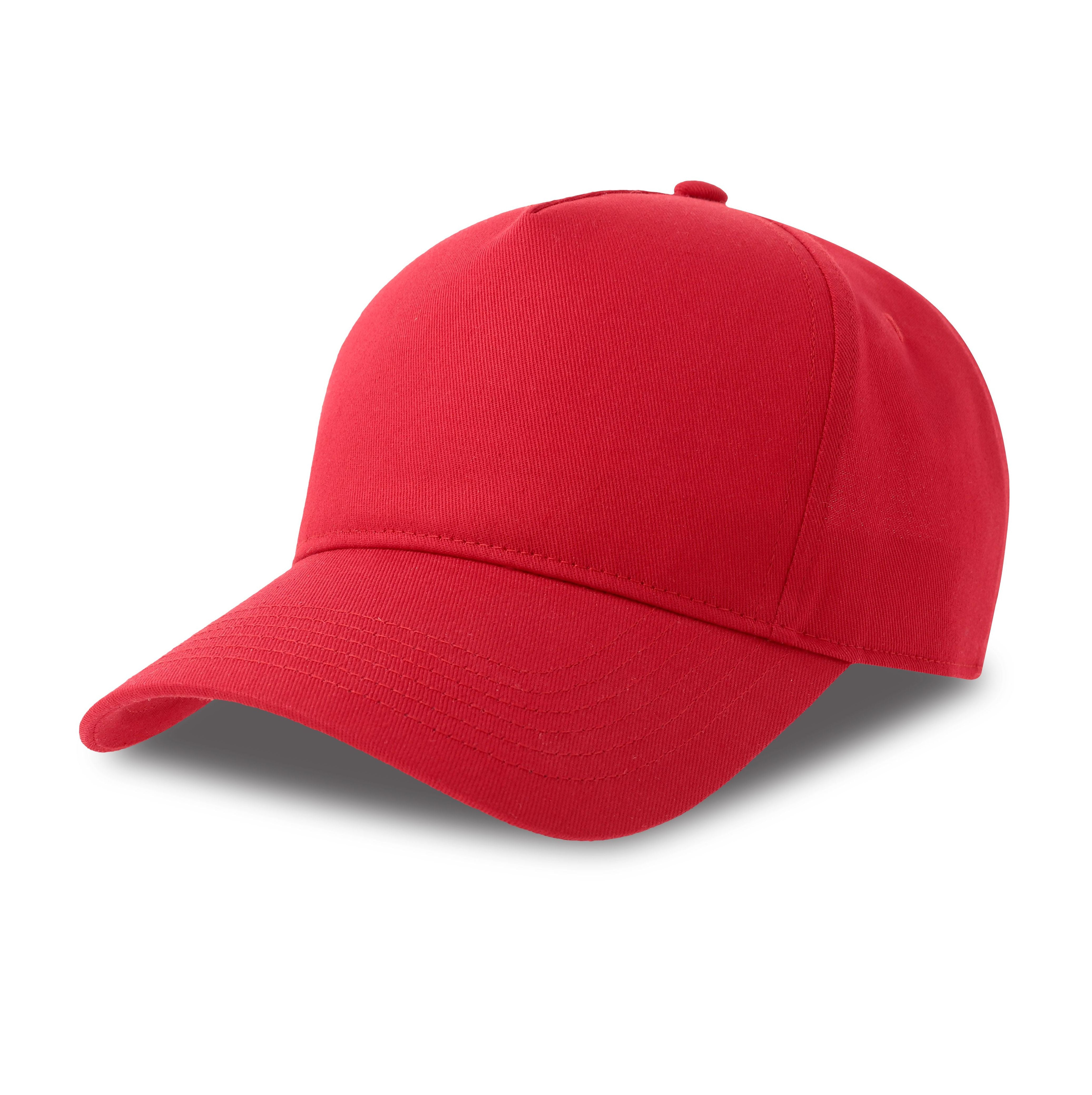 Casquette Baseball 5 Pans - Red