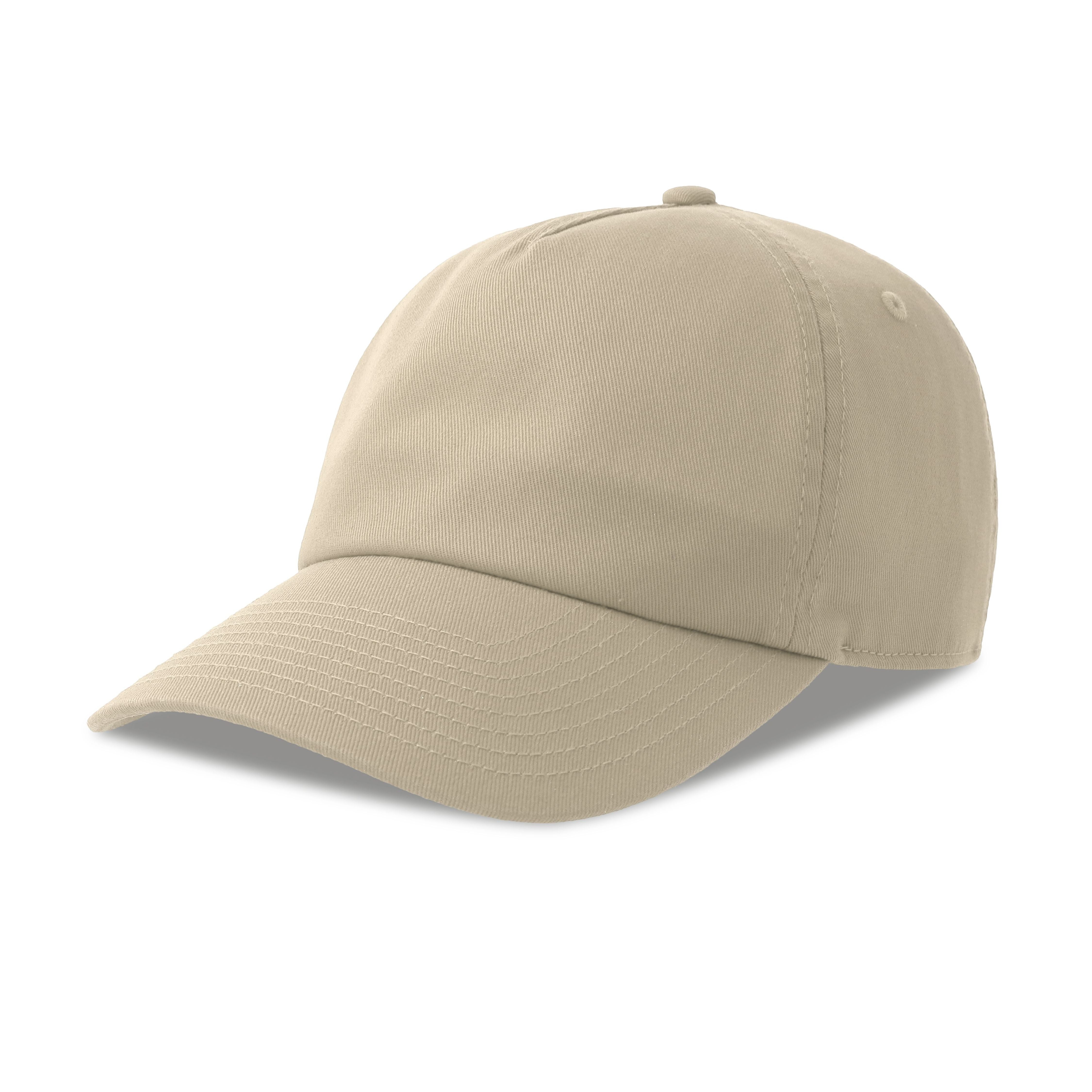 Casquette 5 Pans Délavée - Stone