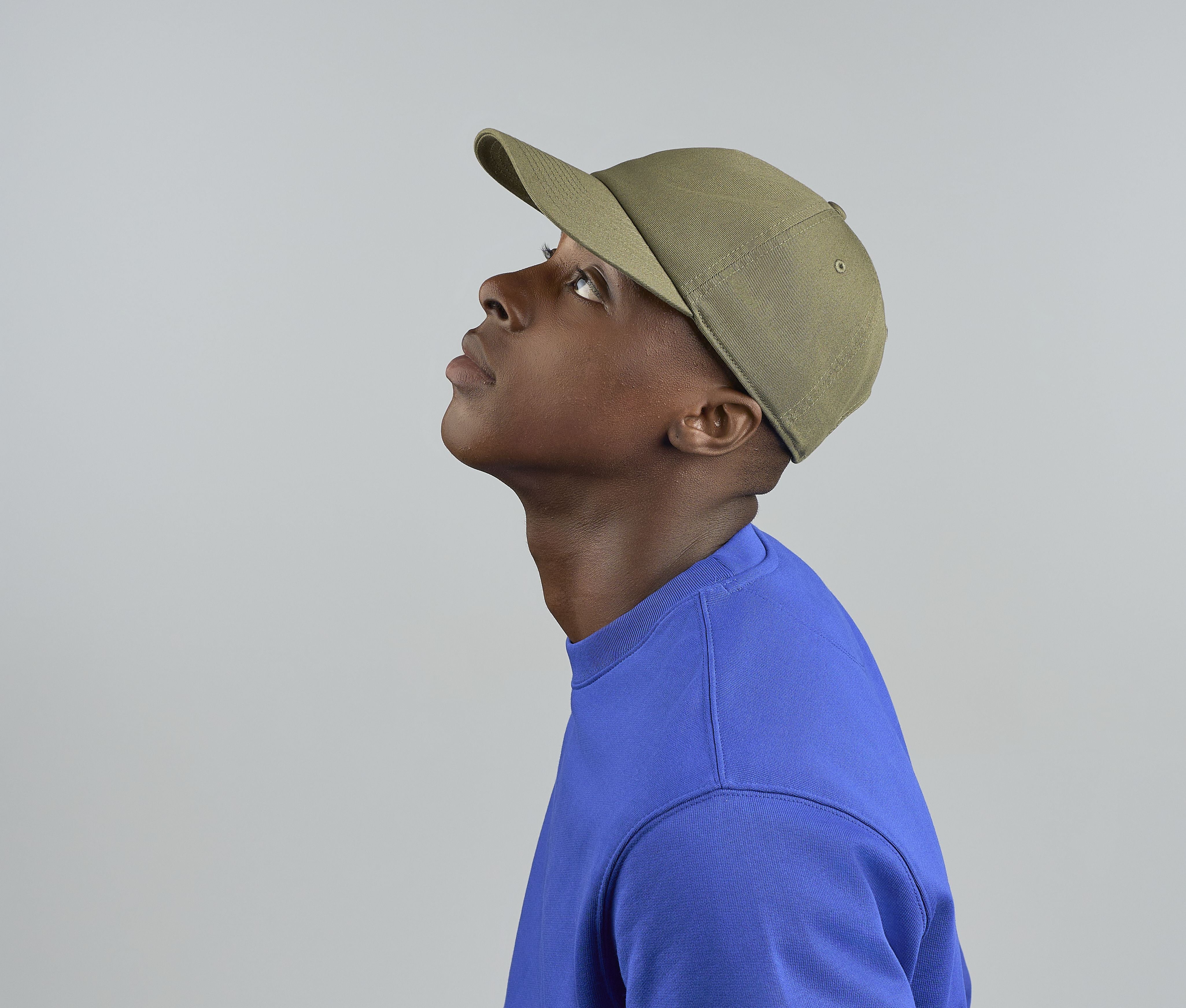 Casquette 5 pans délavée