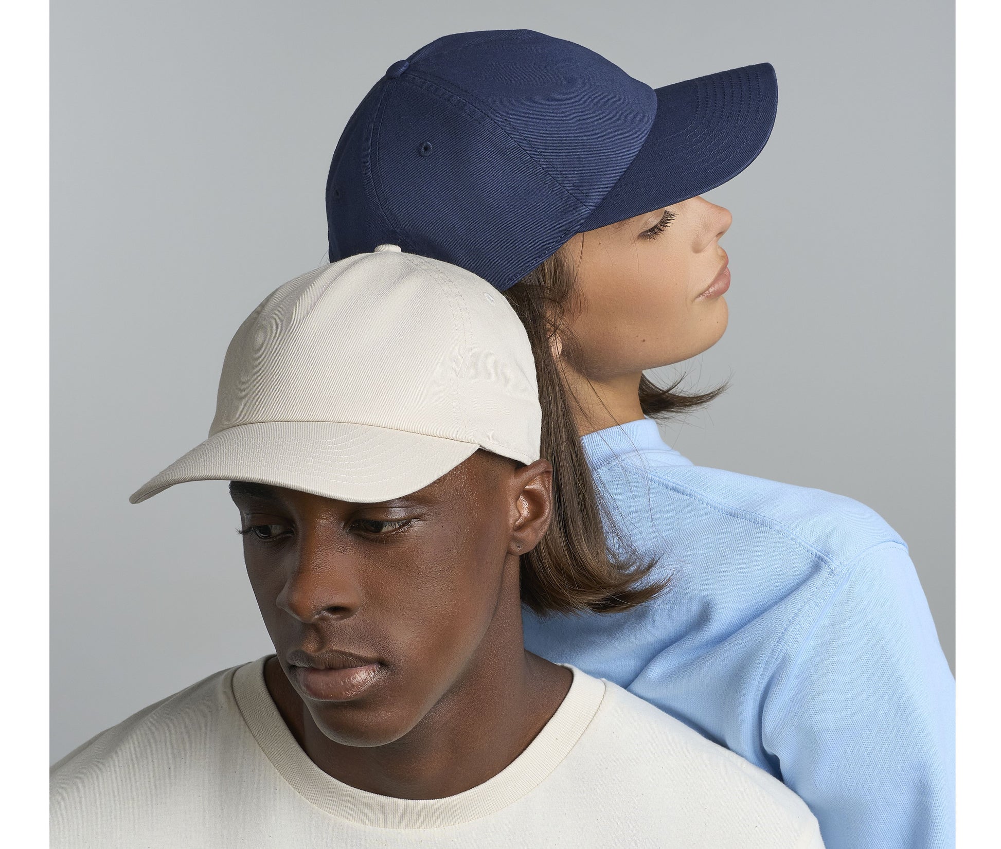 Casquette 5 pans délavée