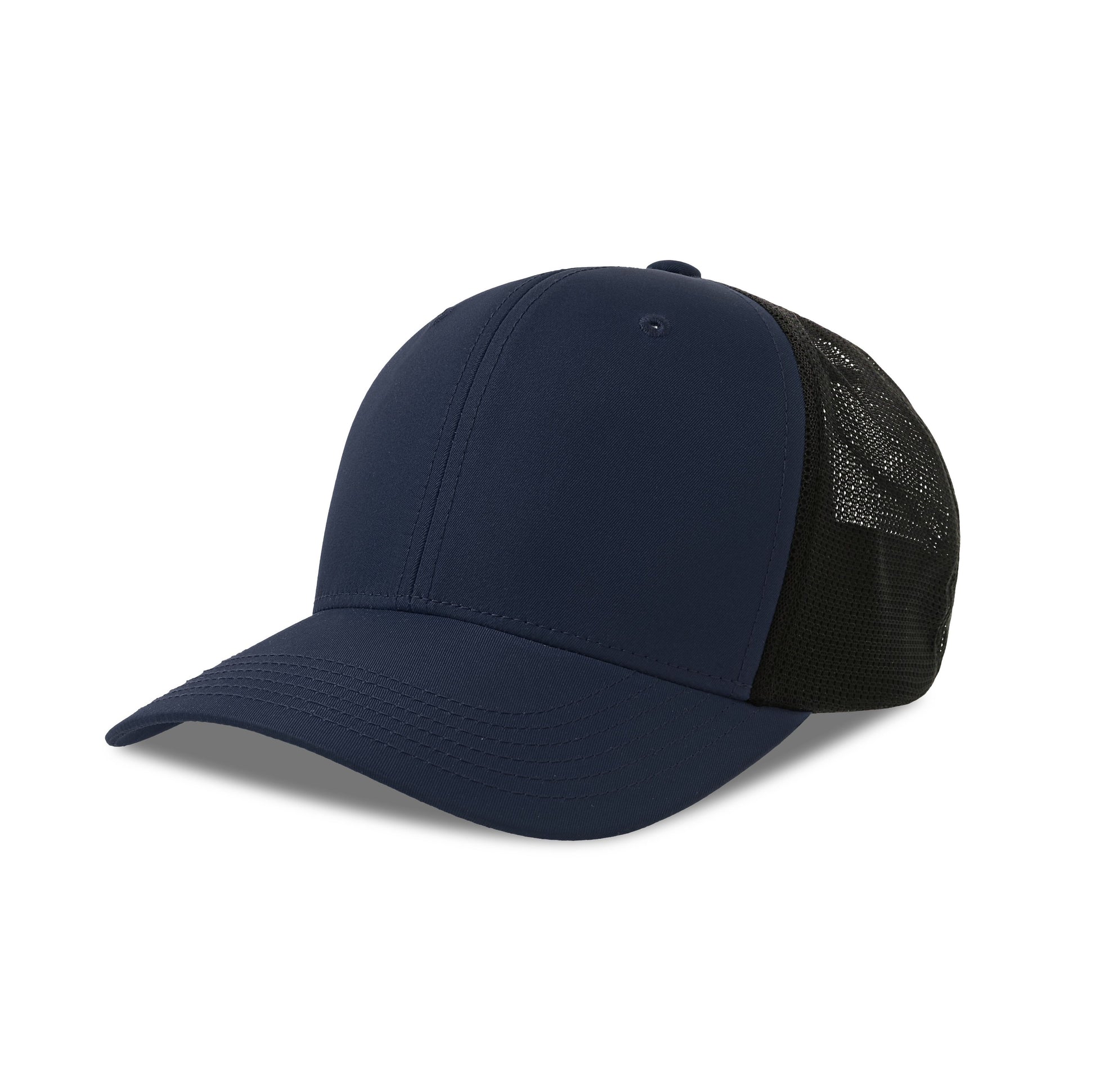 Casquette 6 Pans Avec Protection Anti Uv - Navy / Black