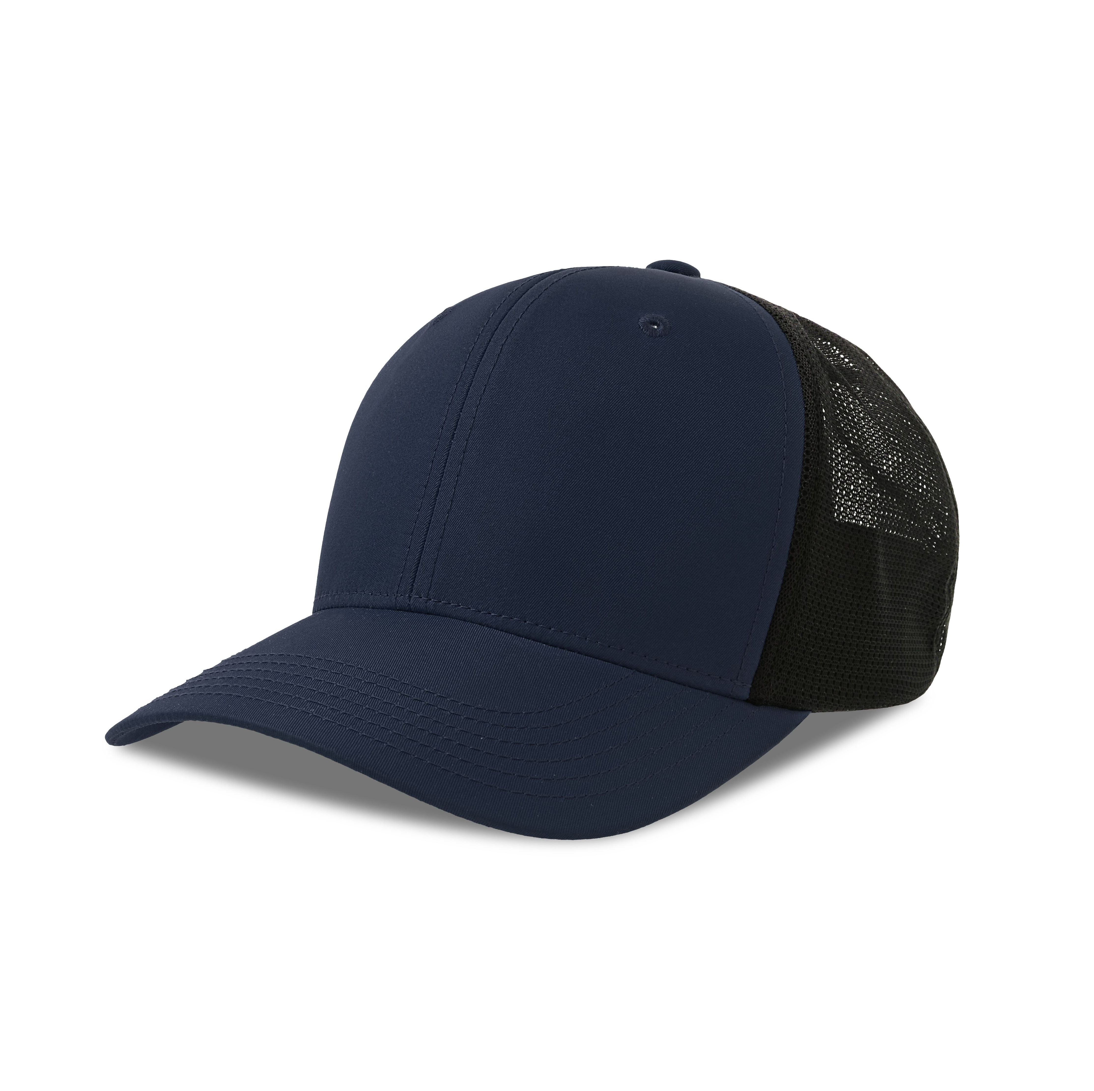 Casquette 6 Pans Avec Protection Anti Uv - Navy / Black