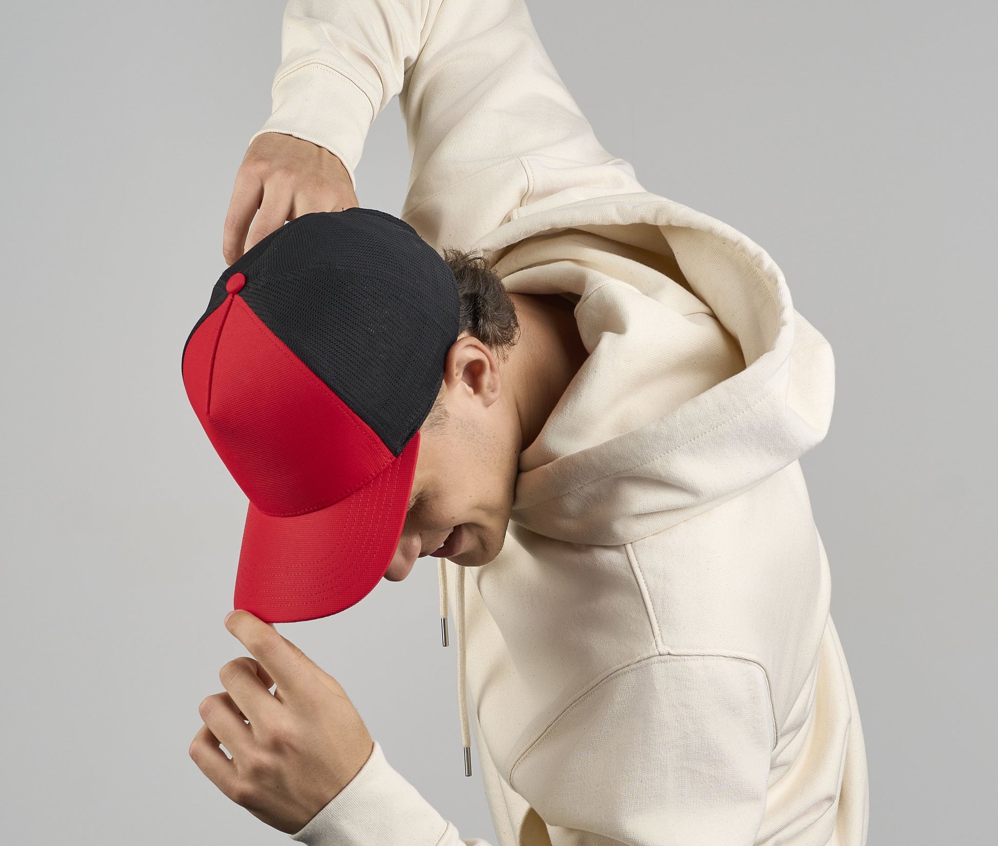 Casquette 5 pans respirante