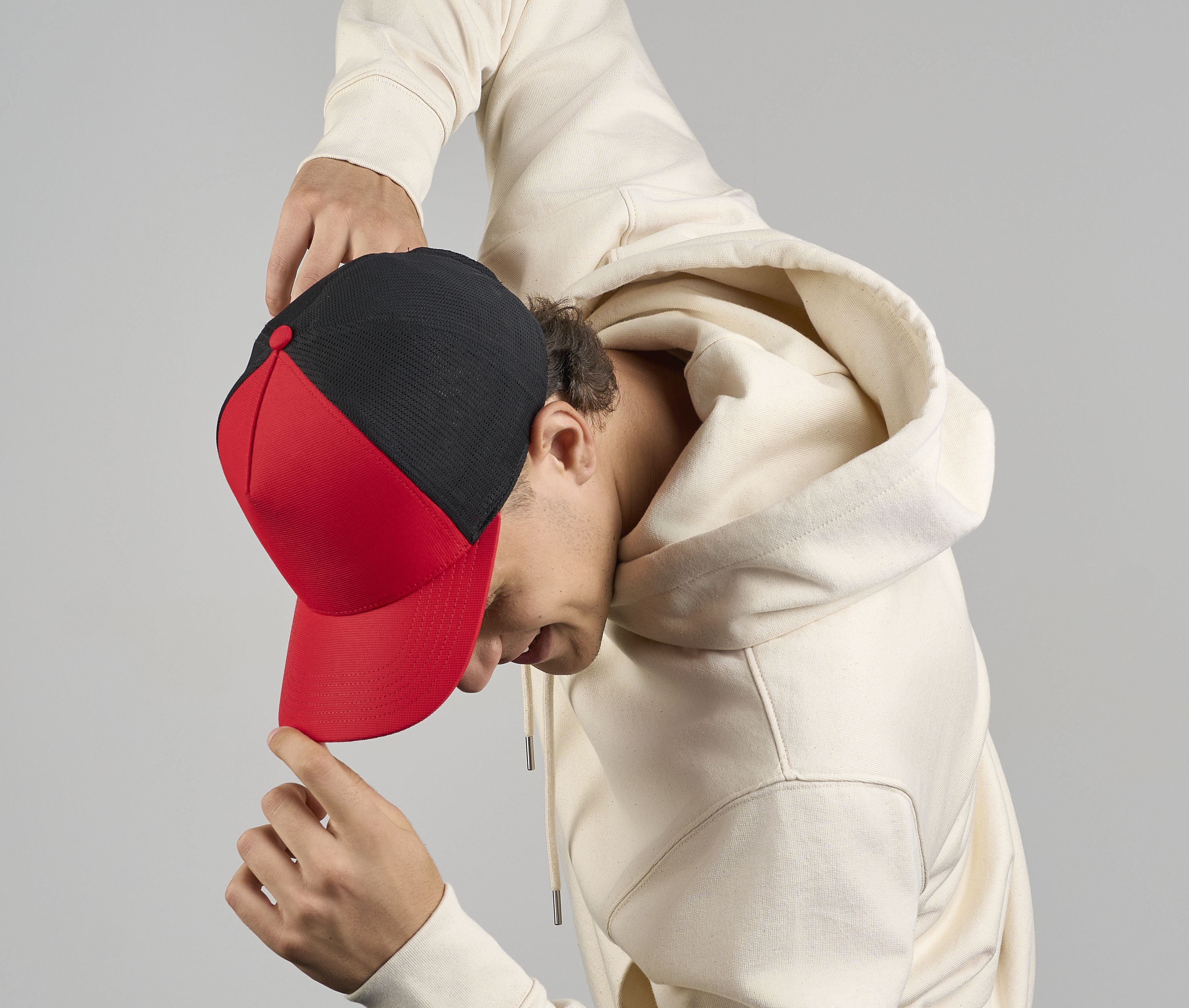 Casquette 5 pans respirante