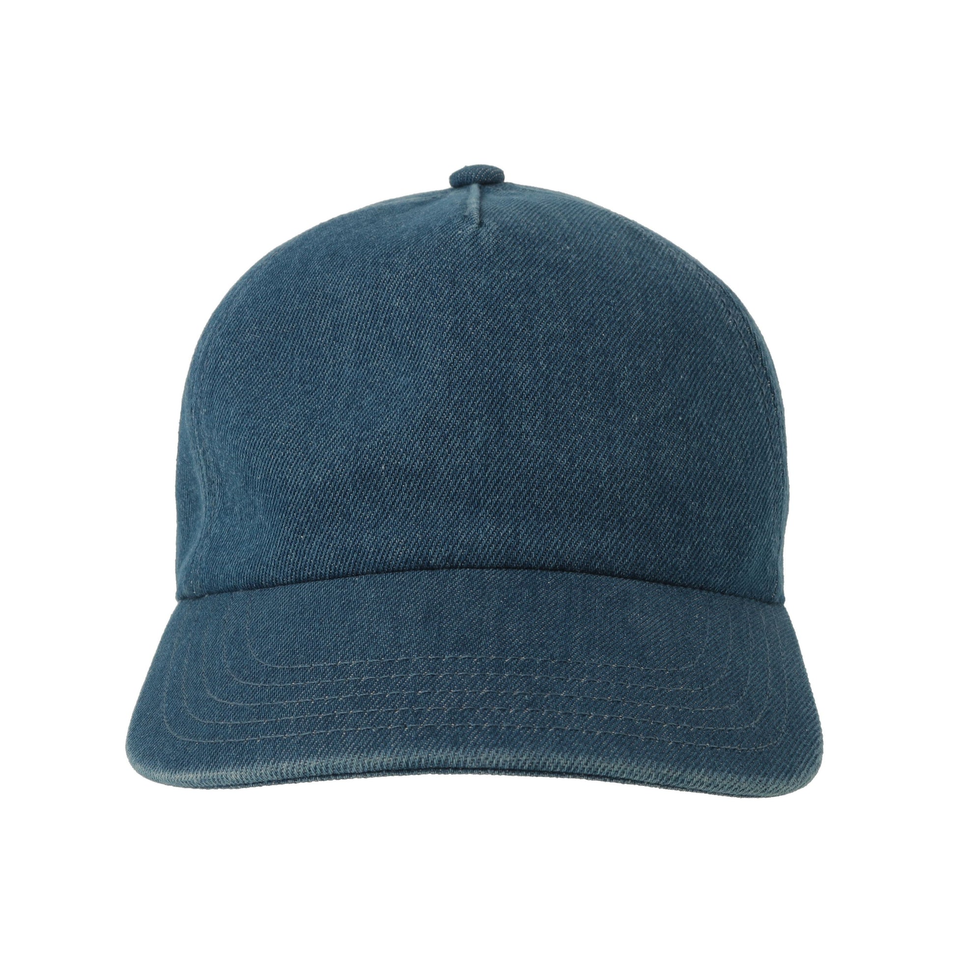 Casquette Dad Hat 5 Pans en Denim - Denim