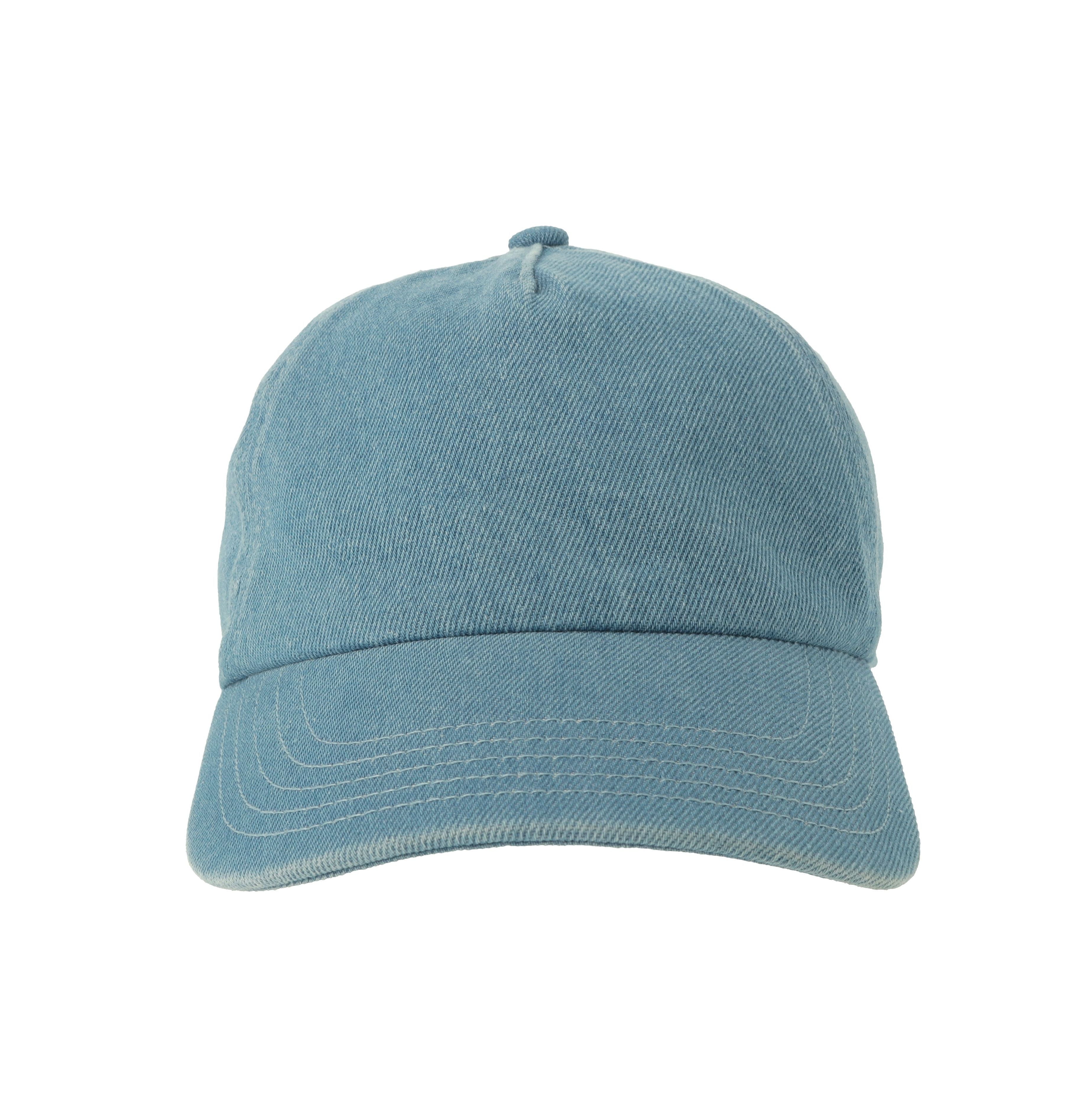Casquette Dad Hat 5 Pans en Denim - Light Denim