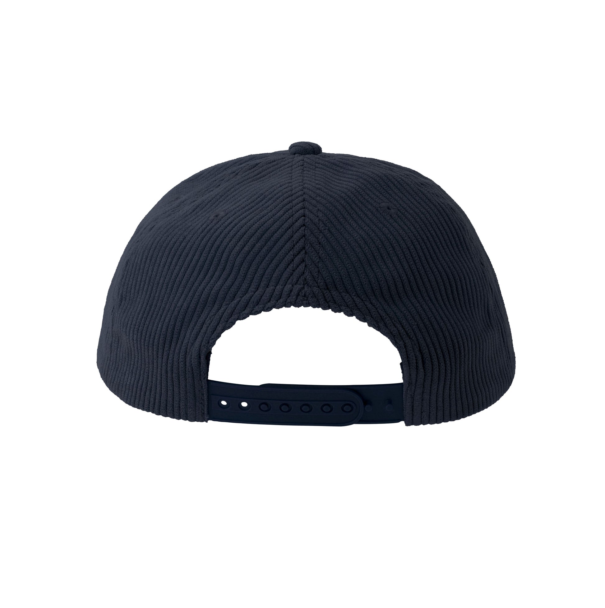 Casquette 5 Pans en Velours Côtelé - Navy