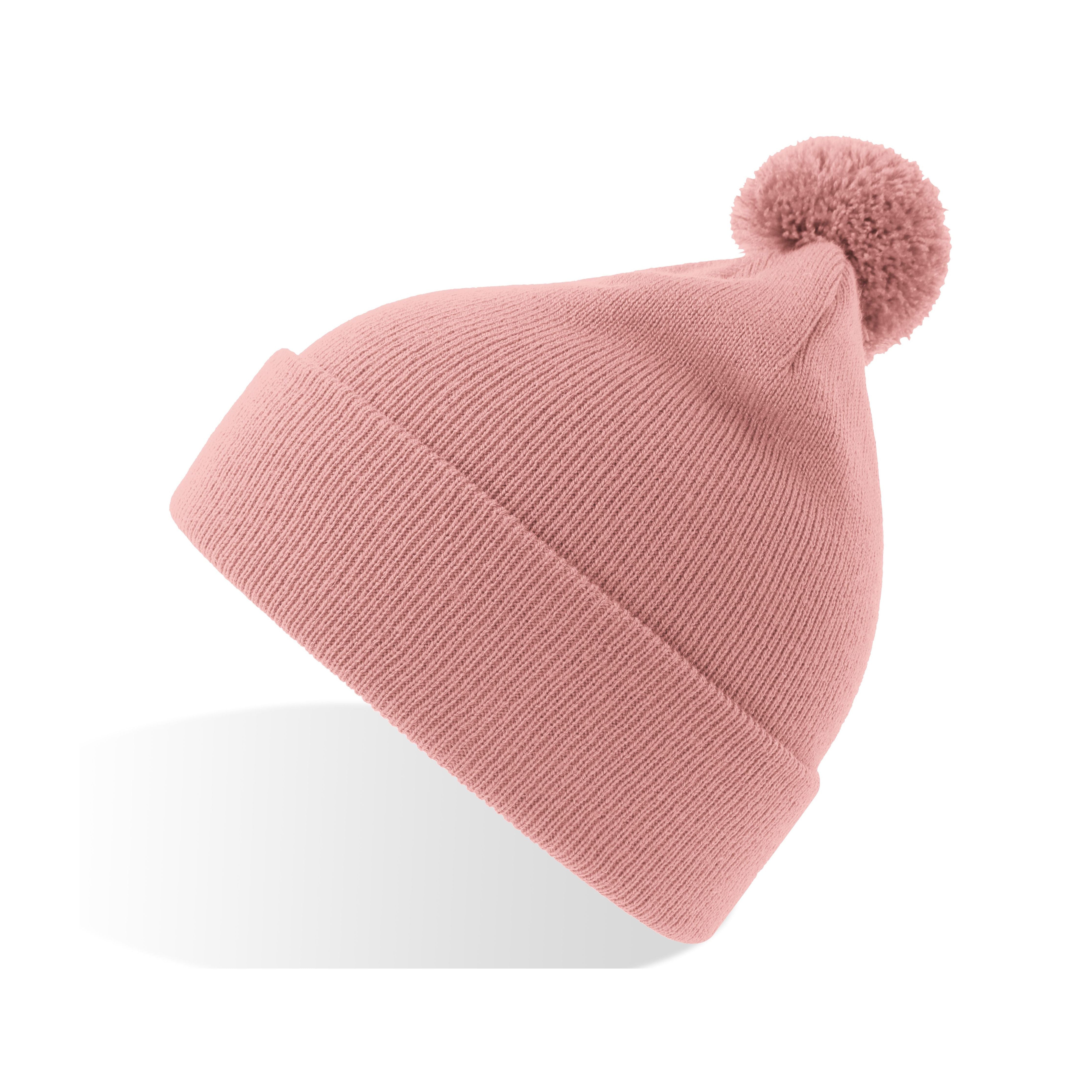 Bonnet à Pompon Pour Enfant - Pink
