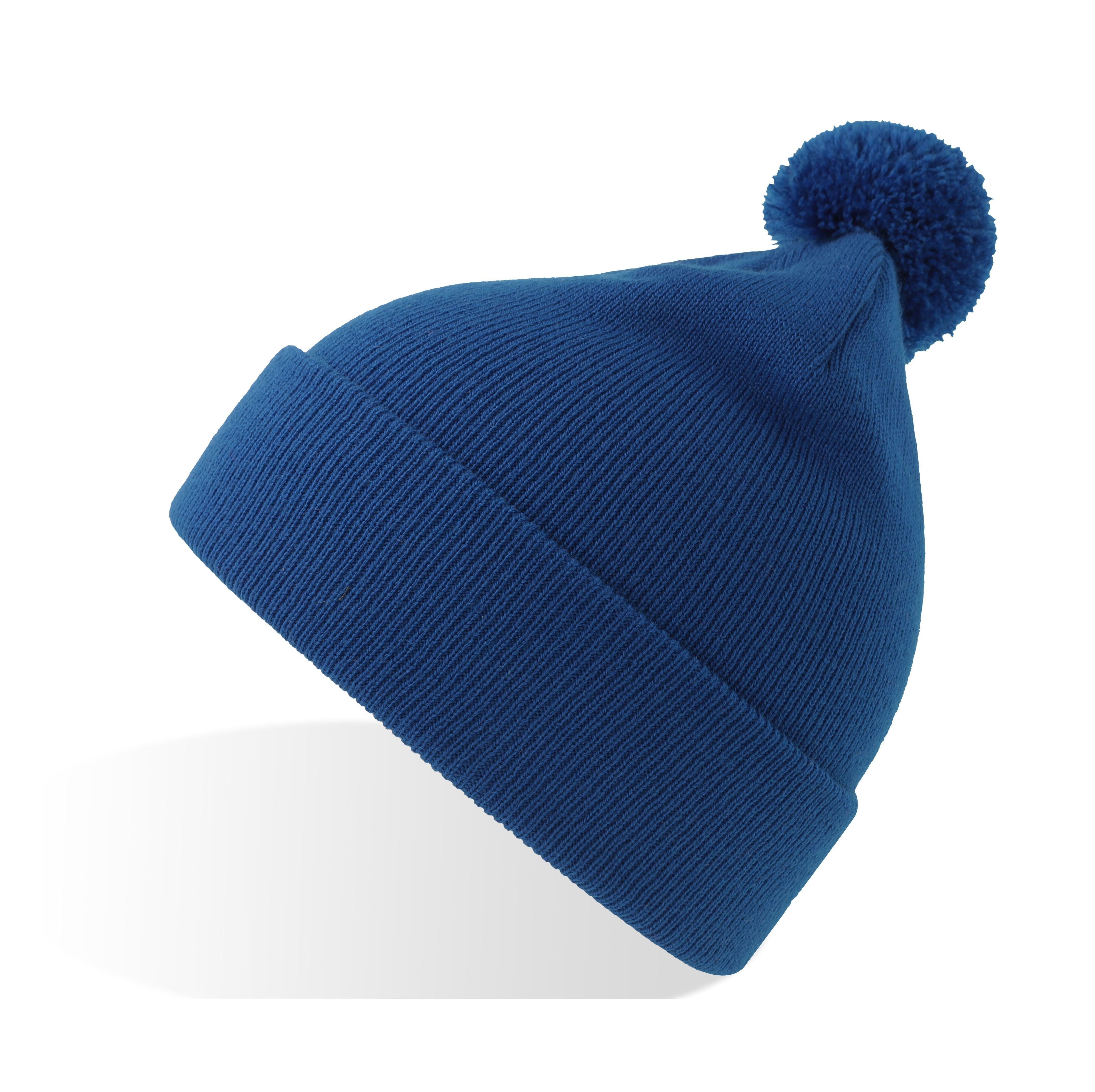 Bonnet à Pompon Pour Enfant - Royal