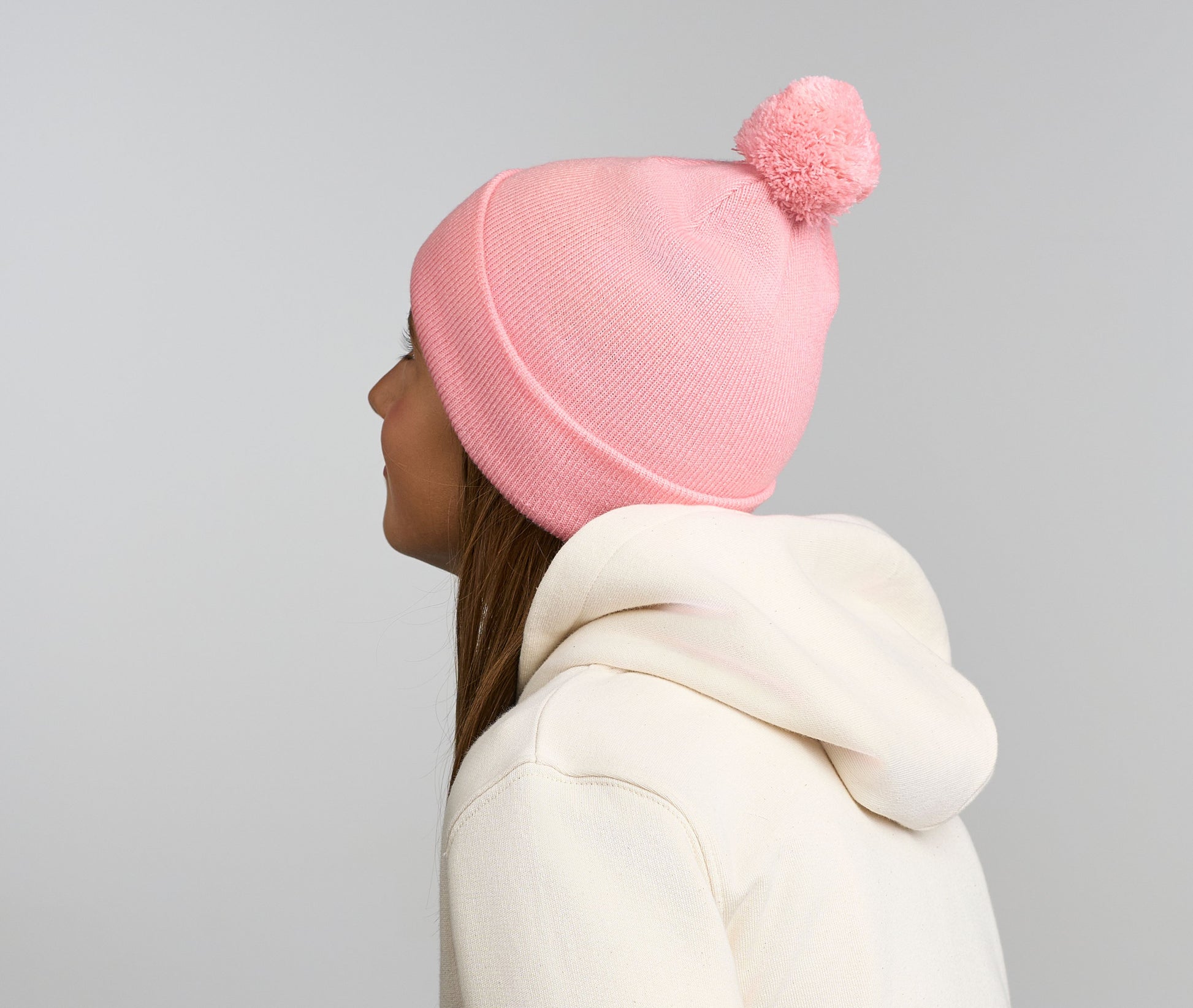 Bonnet à pompon pour enfant
