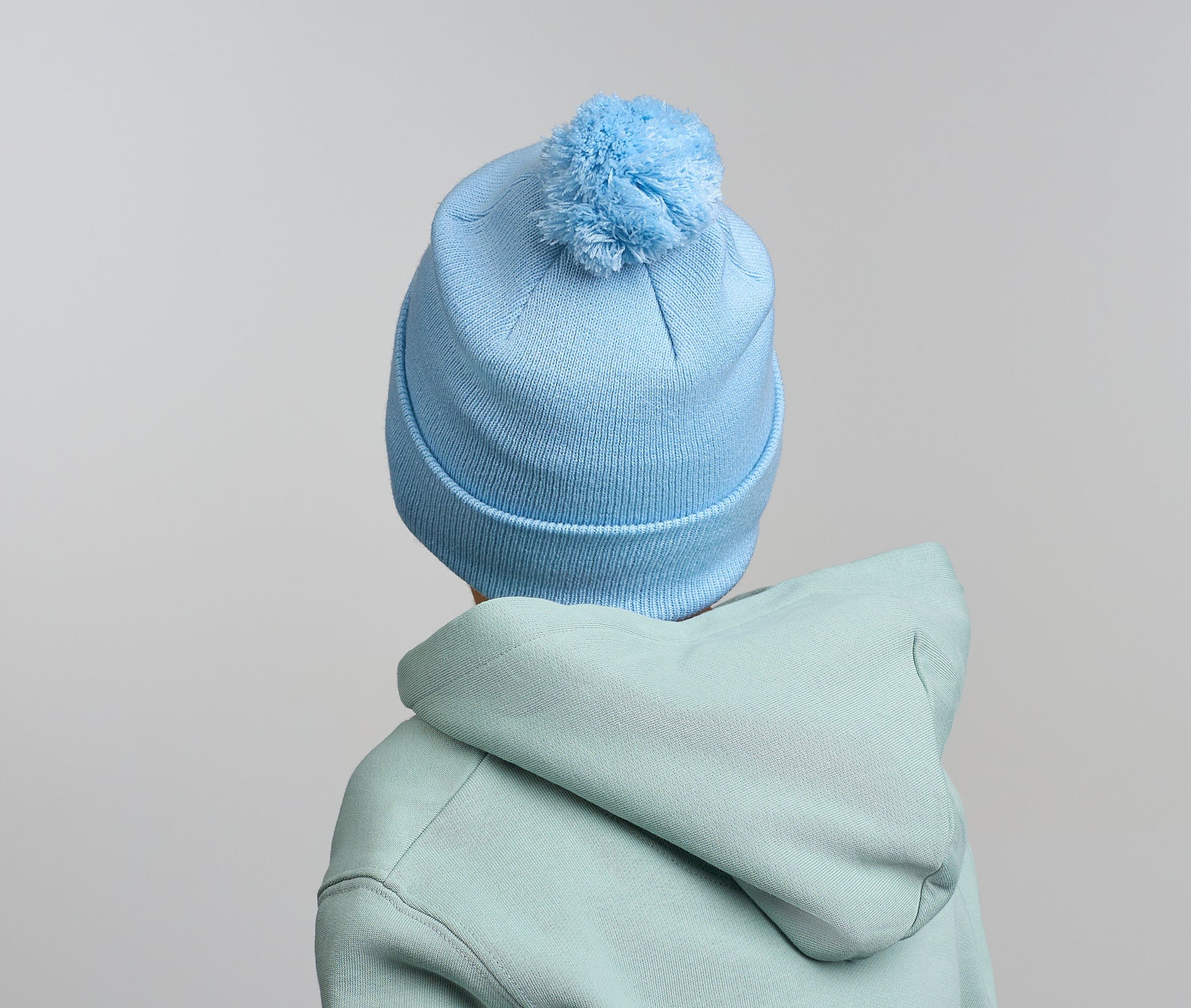 Bonnet à pompon pour enfant