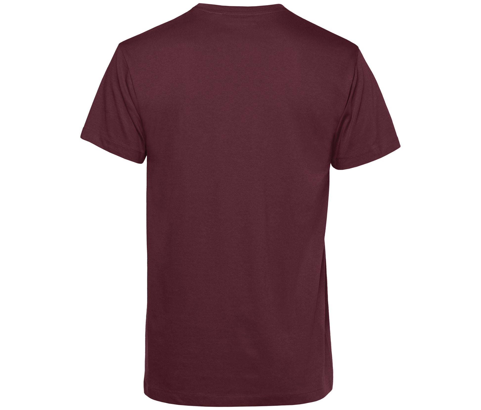 Tee-Shirt Homme Col Rond 150 Organique - Burgundy