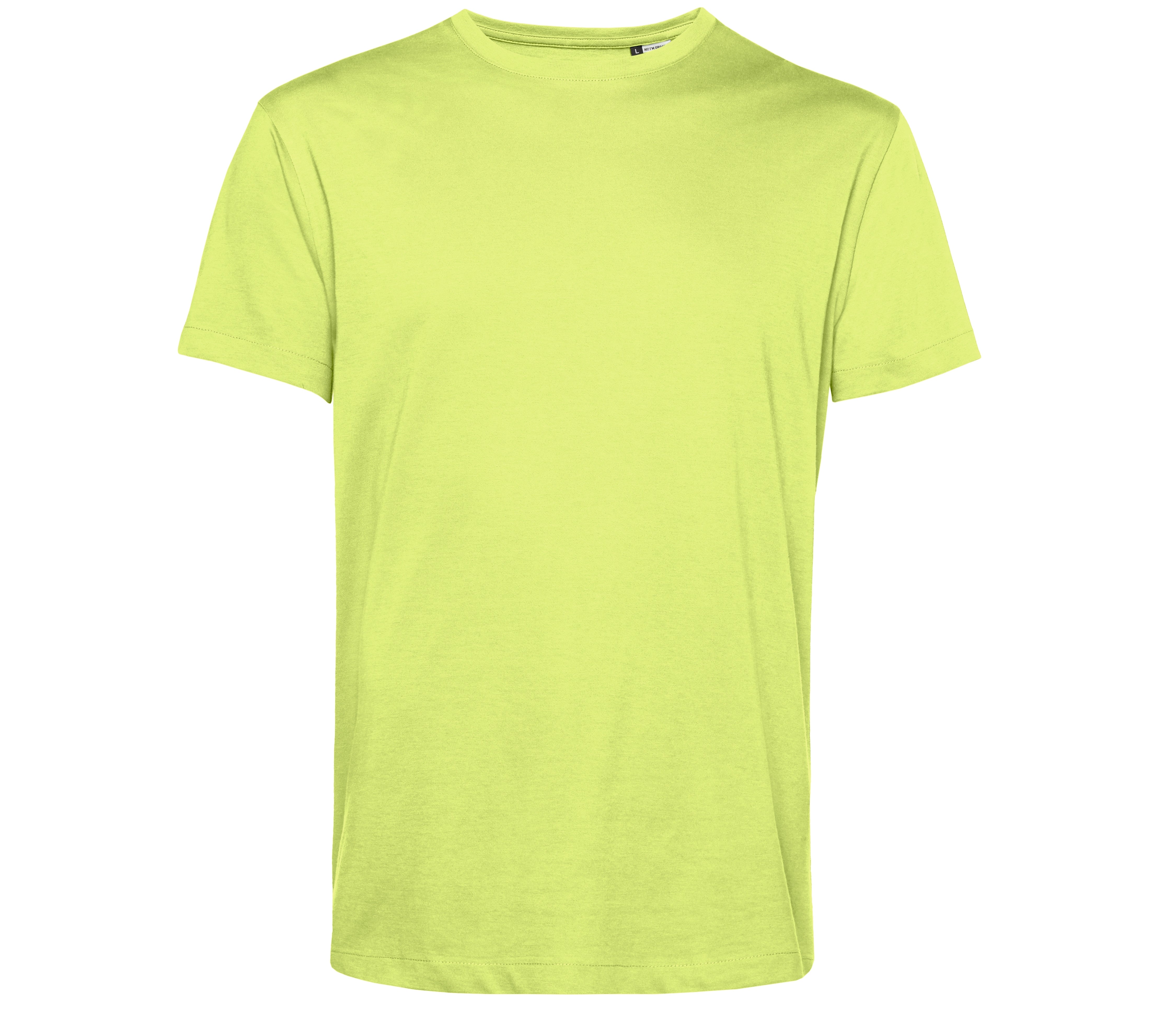 Tee-Shirt Homme Col Rond 150 Organique - Lime