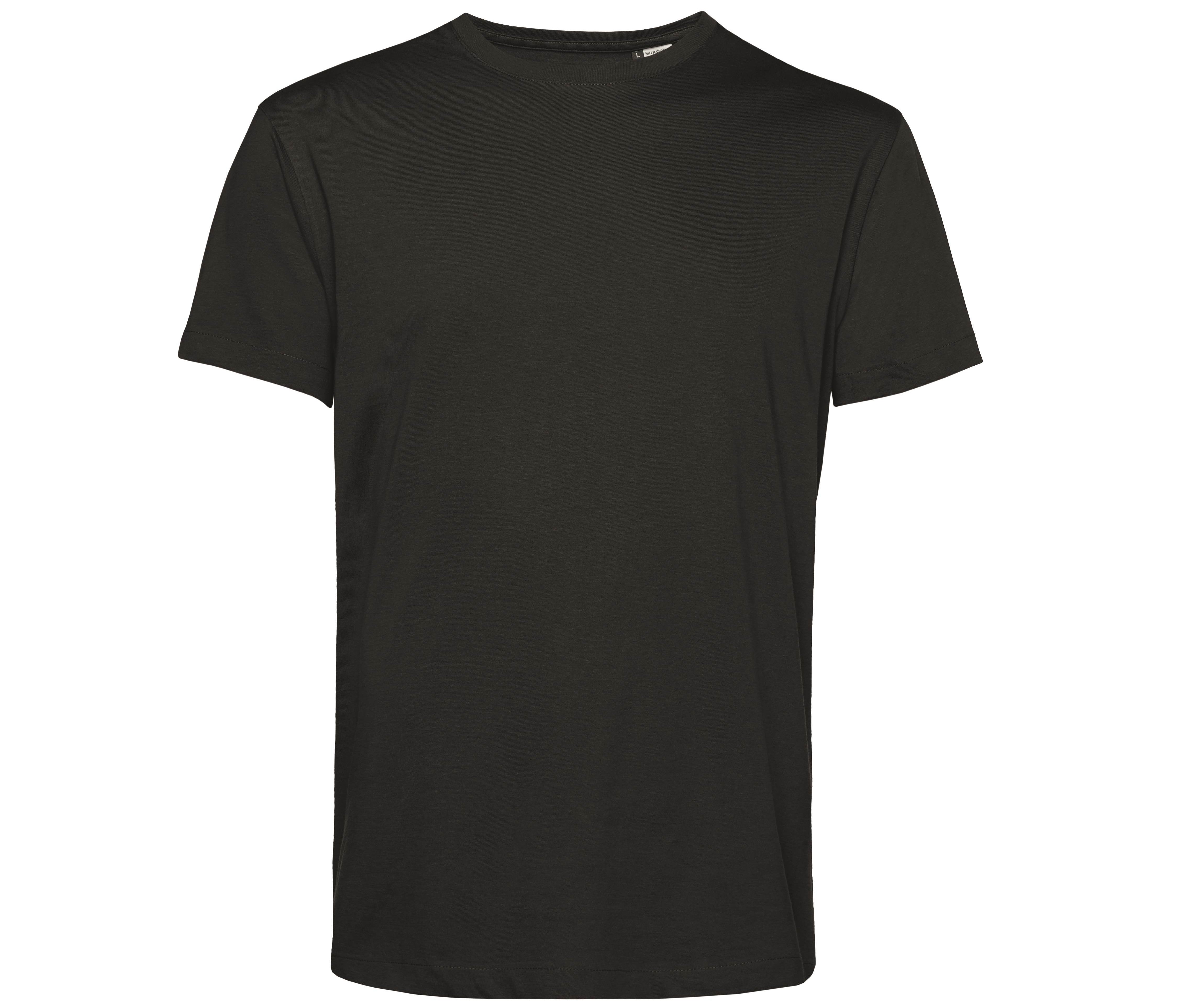 Tee-Shirt Homme Col Rond 150 Organique - Black Pure