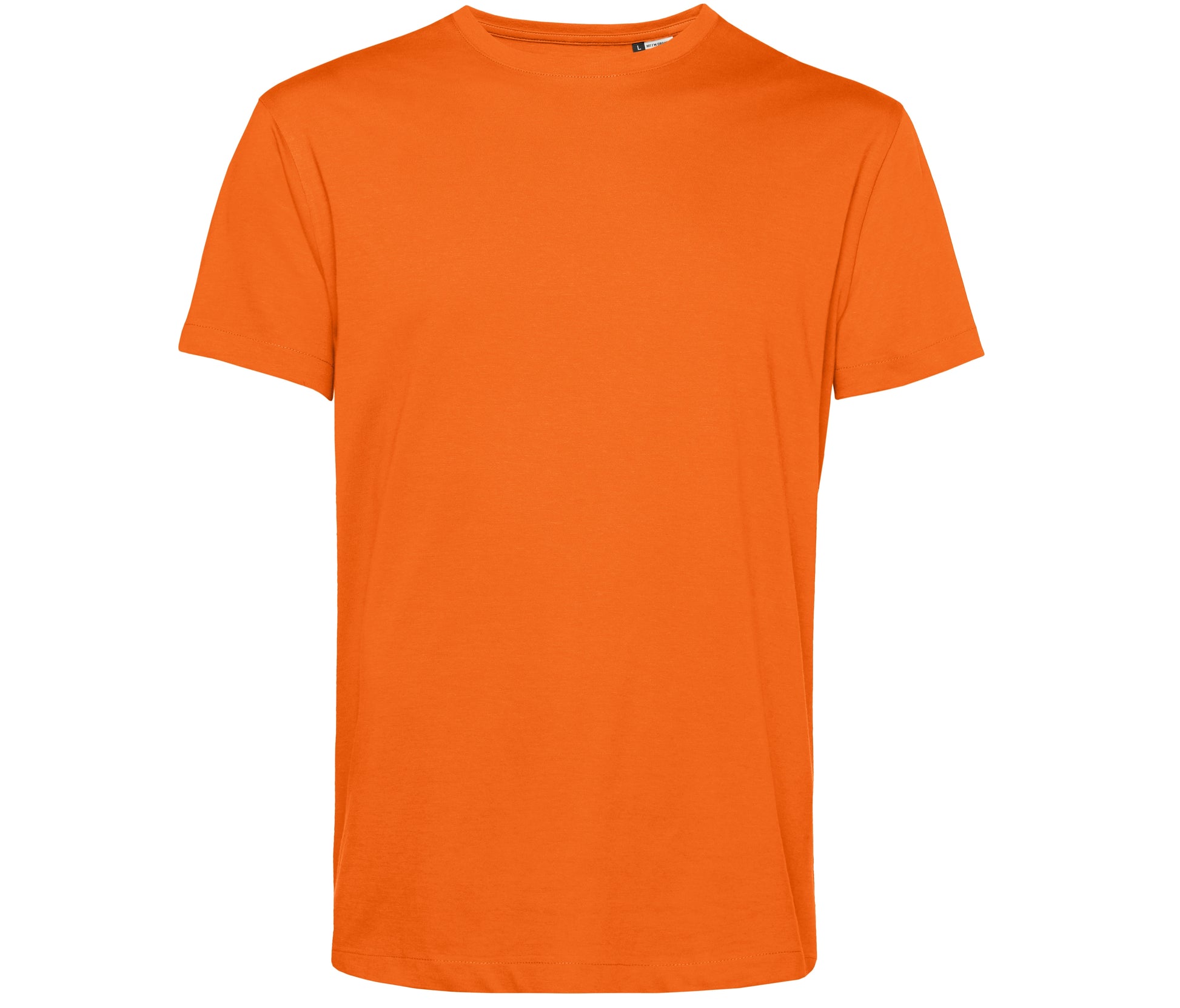 Tee-Shirt Homme Col Rond 150 Organique - Pure Orange