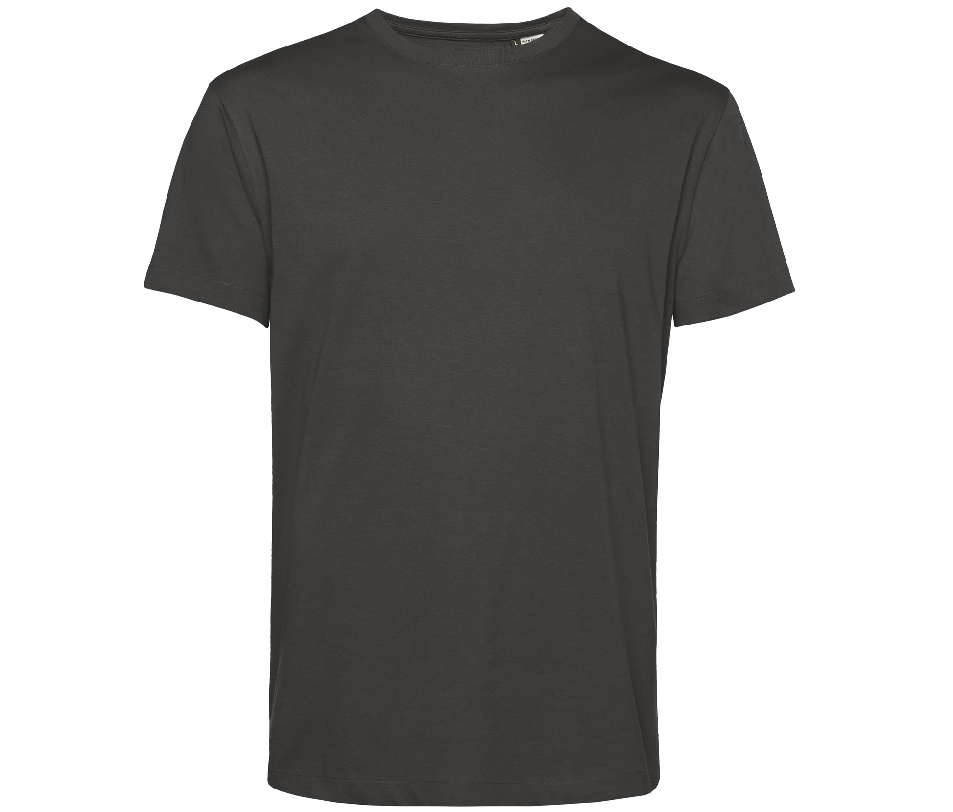 Tee-Shirt Homme Col Rond 150 Organique - Asphalt