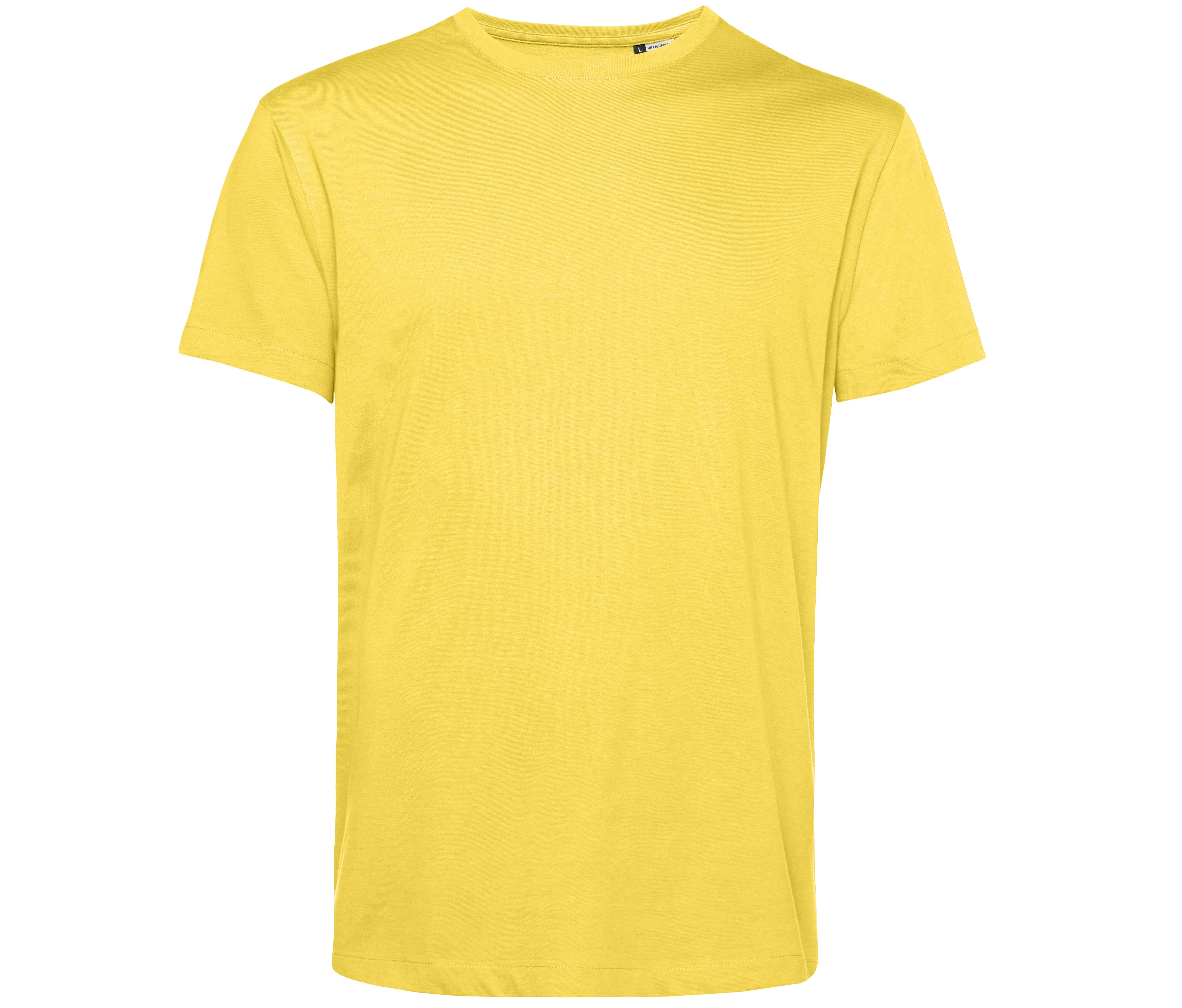 Tee-Shirt Homme Col Rond 150 Organique - Yellow Fizz