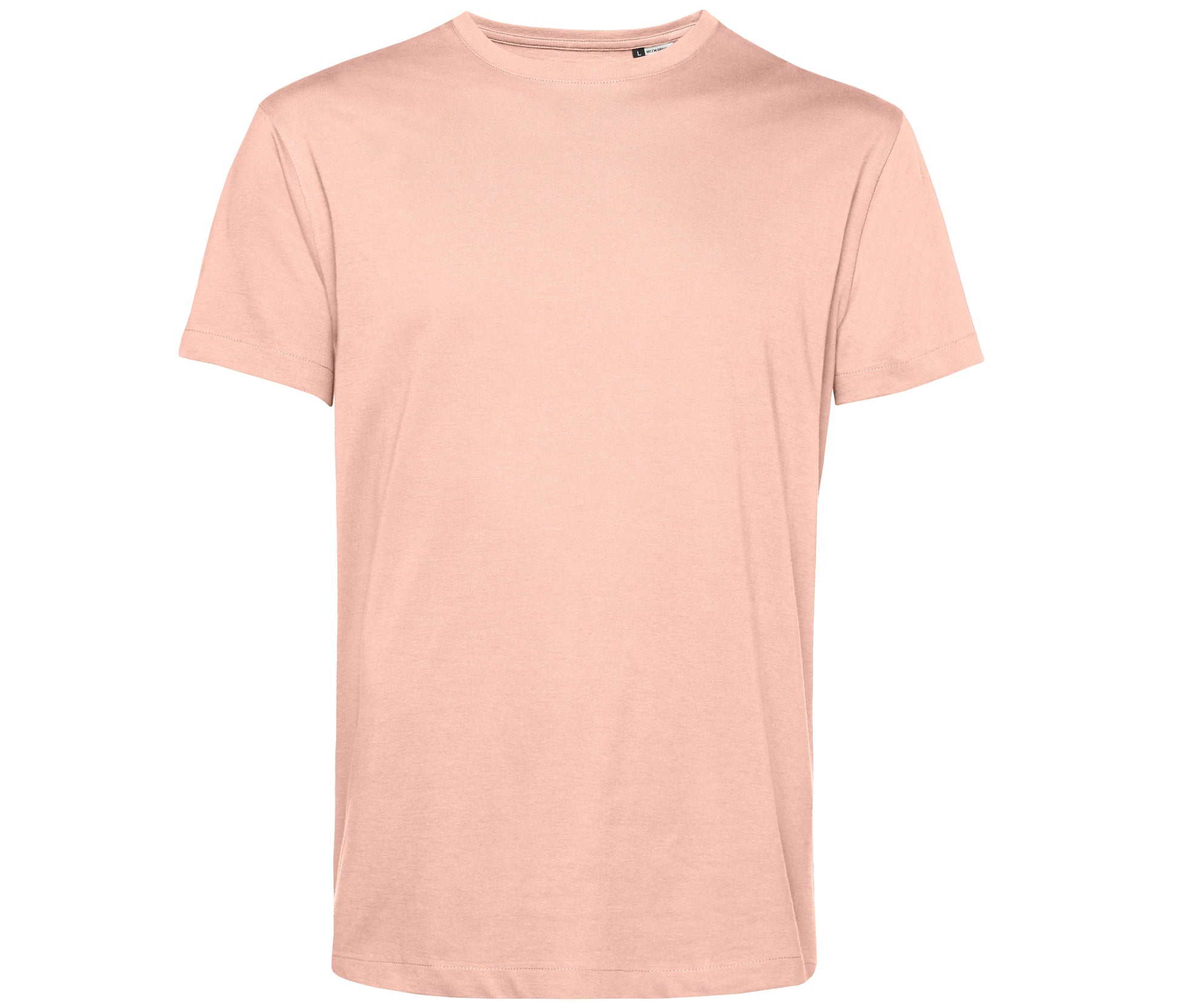 Tee-Shirt Homme Col Rond 150 Organique - Soft Rose