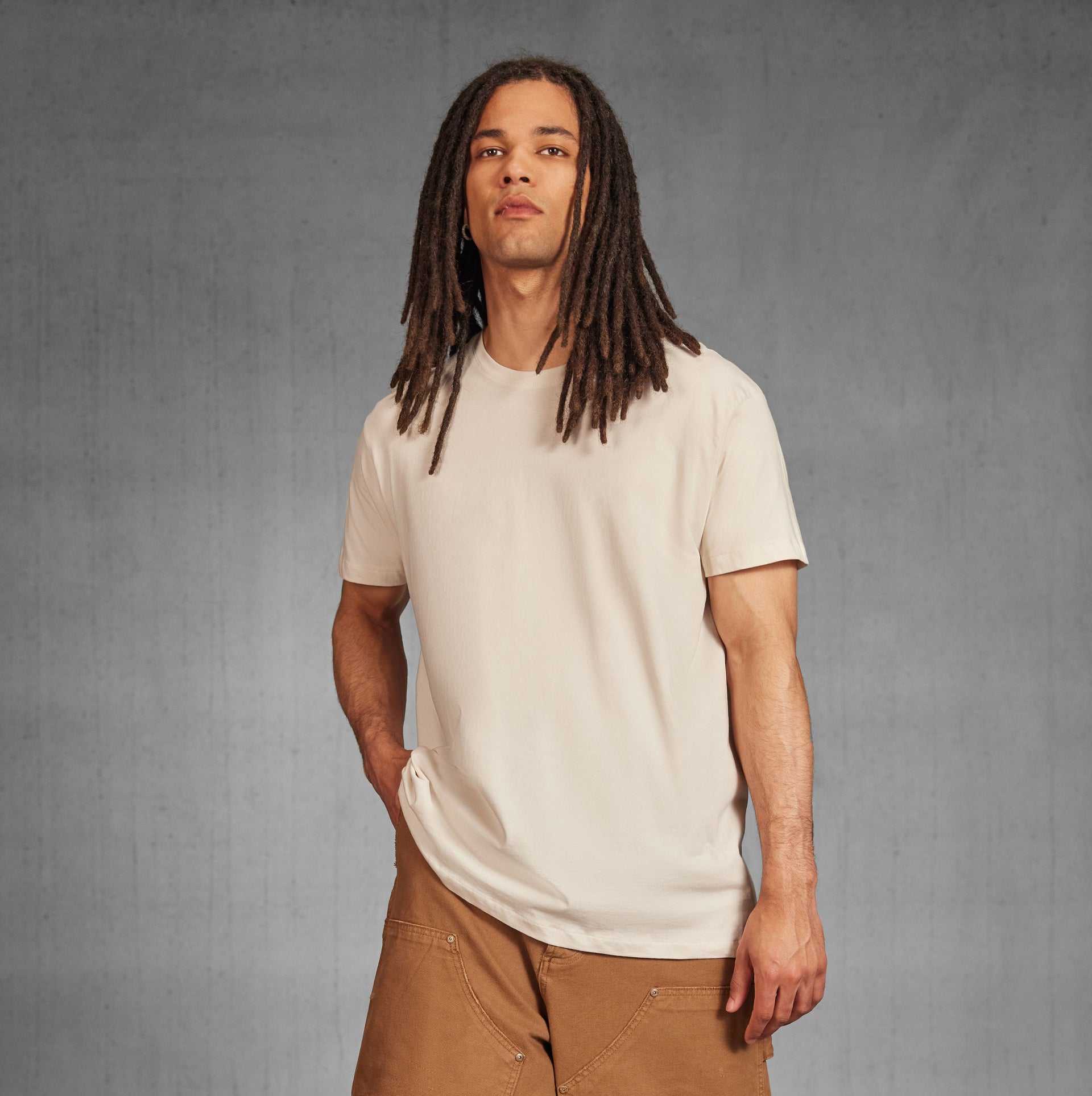 Tee-shirt homme col rond 150 organique
