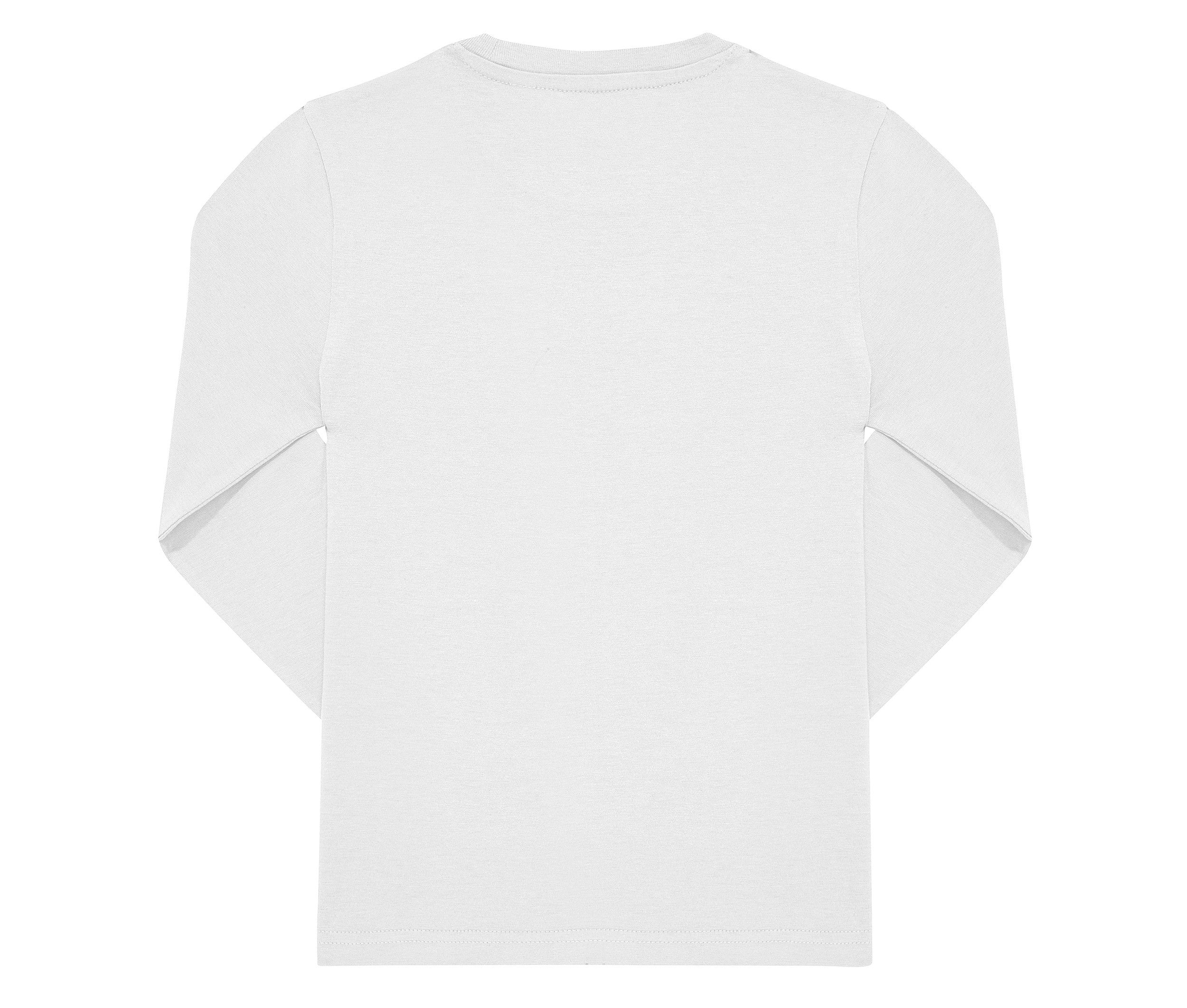 Tee-Shirt Manches Longues Enfant 150 - White